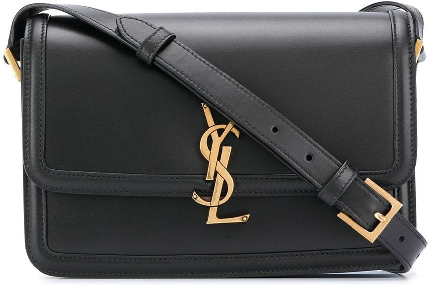 Luxury Saint Laurent Women's Mg Solferino M Calf in 1000 | 6343050SX0W1000