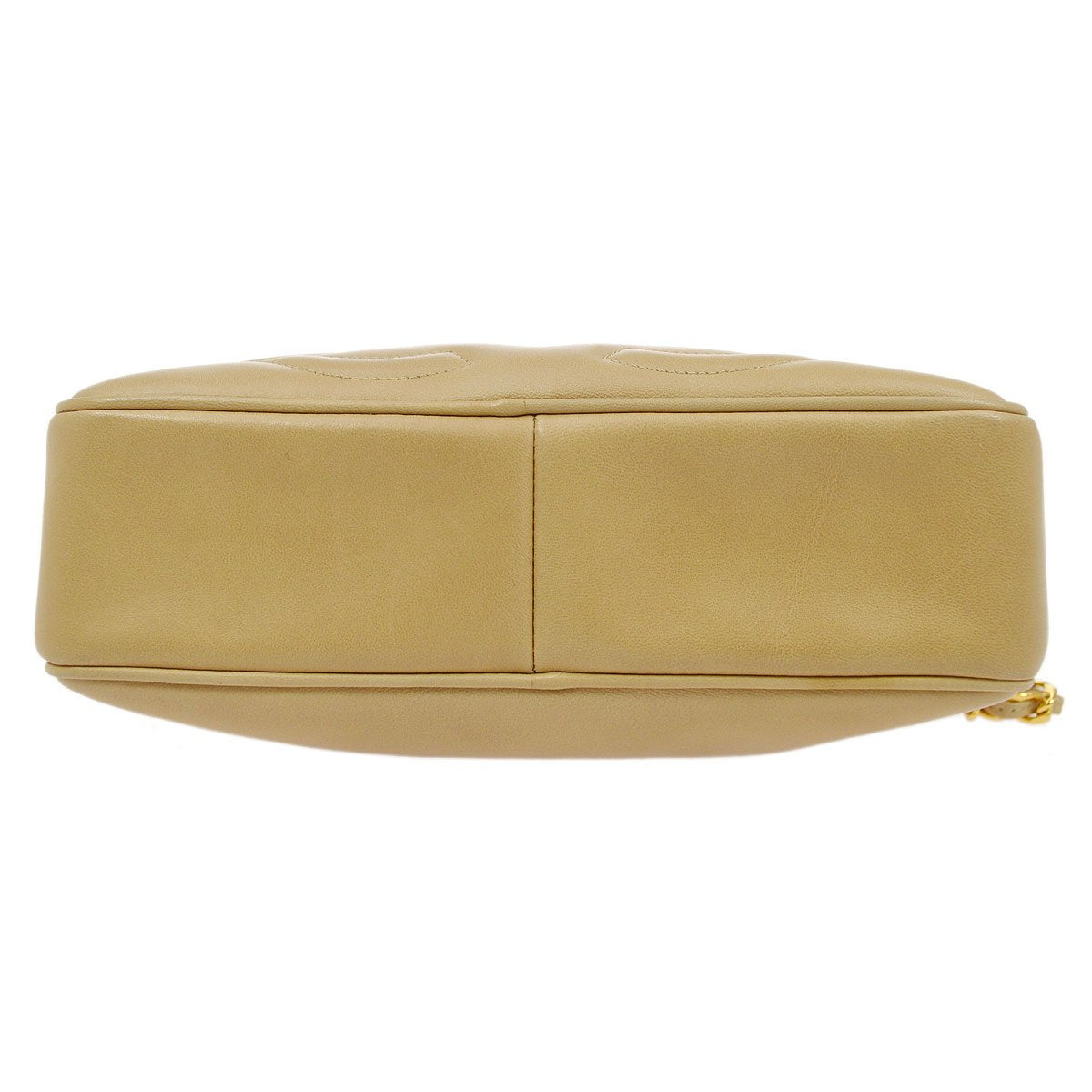 Luxury Chanel 1994-1996 Triple CC Camera Bag Small Beige Lambskin