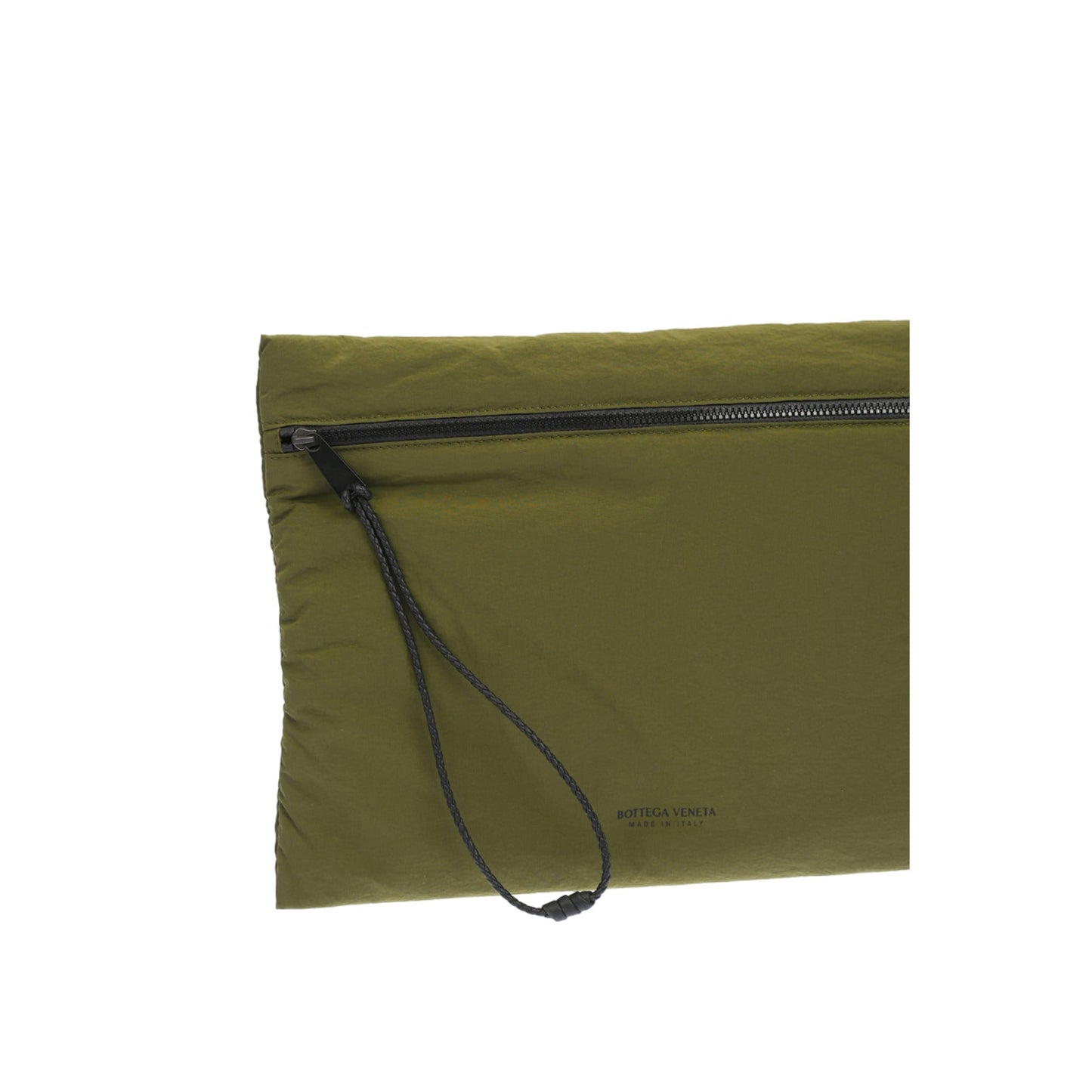 Luxury Bottega Veneta Logo Printed Pouch