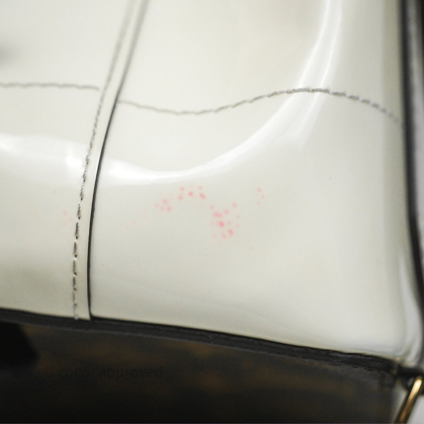 Louis Vuitton Hot Springs Backpack Monogram Patent Snow