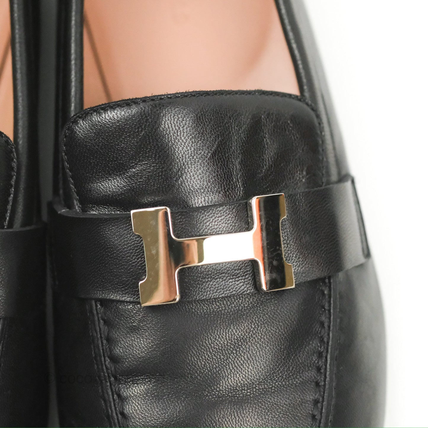 Hermès Paris Loafer H Goatskin Size 39