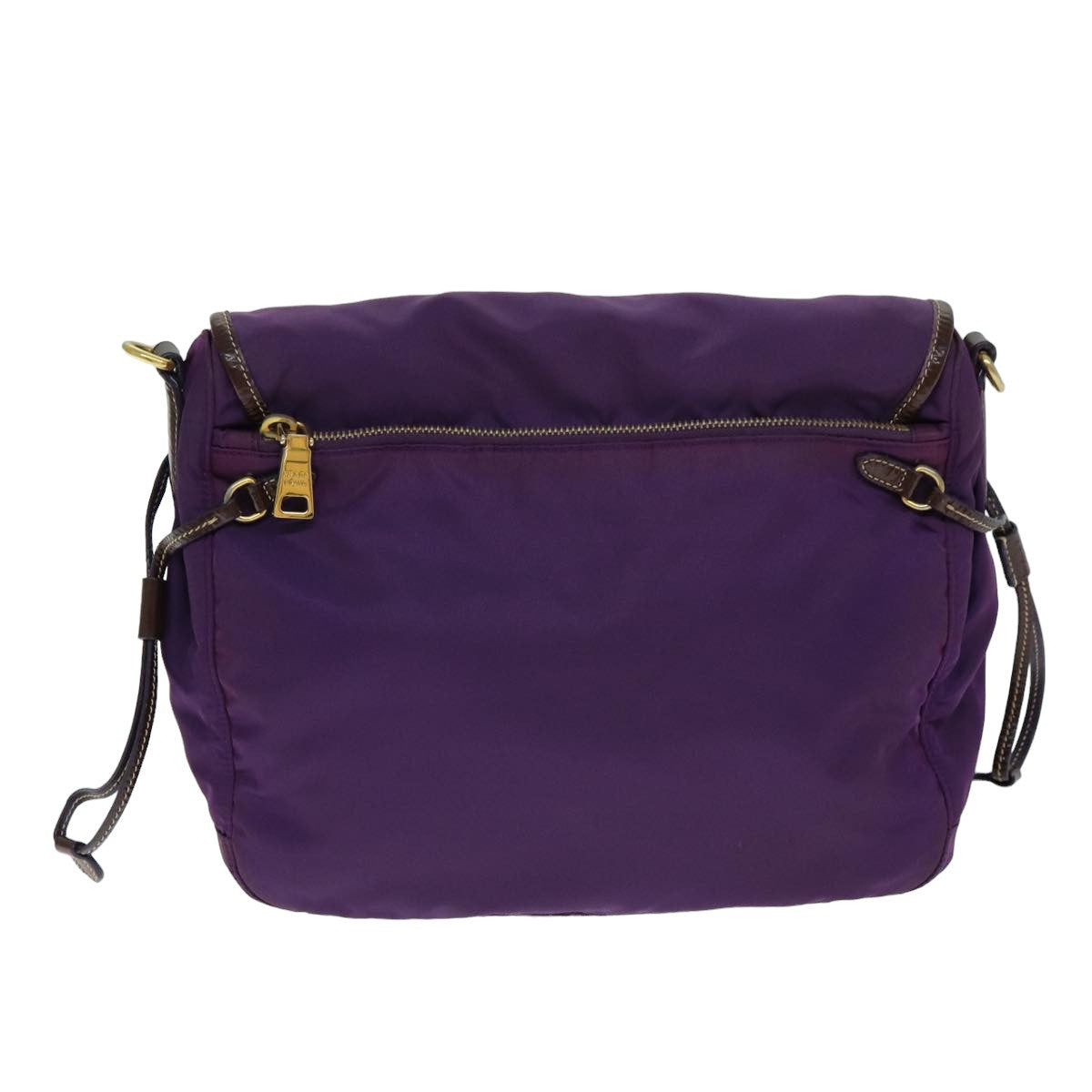 Luxury PradaNylon Shoulder Bag Purple 80101