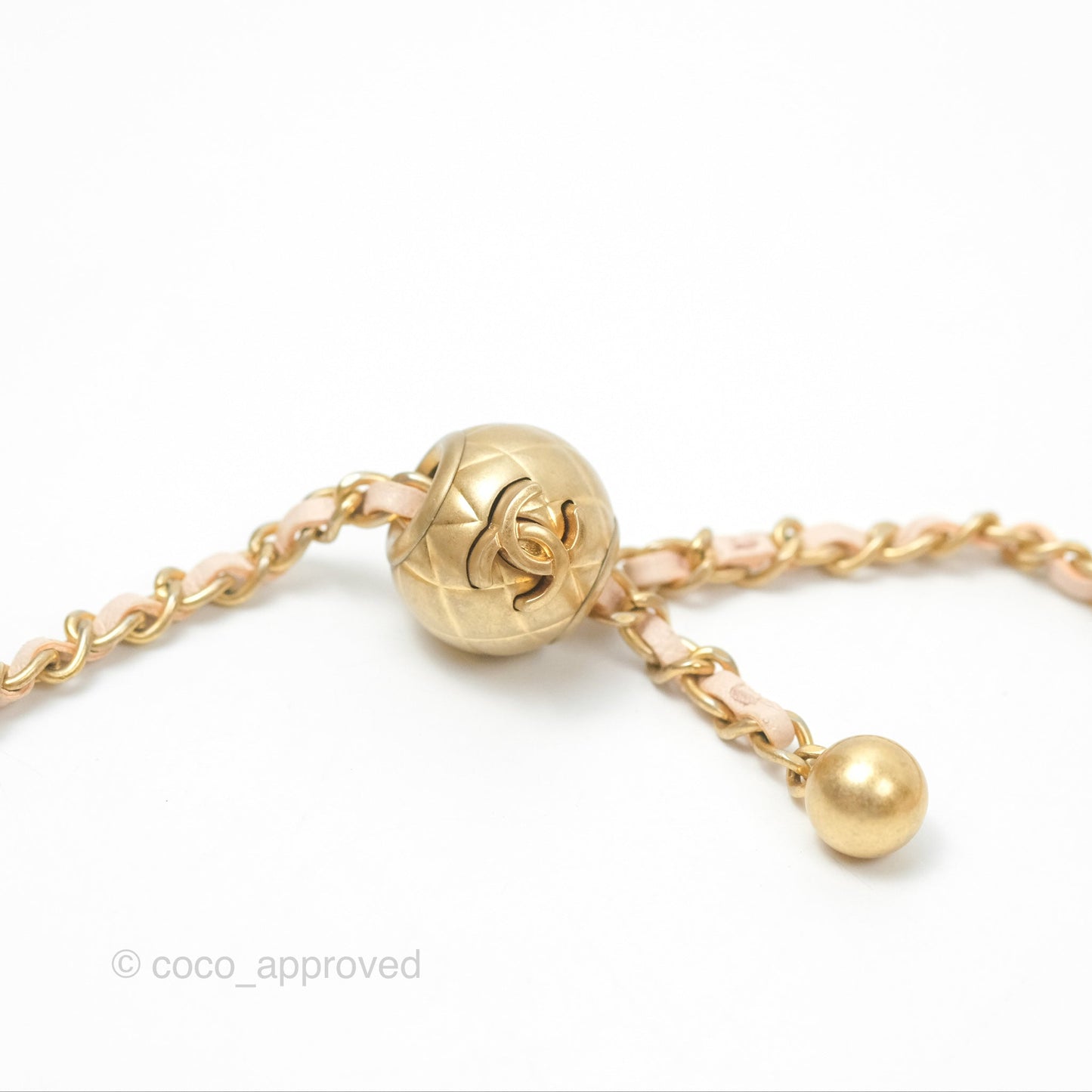 Chanel Mini Pearl Crush Clutch With Chain Belt Rose Clair Pink Aged Gold Hardware