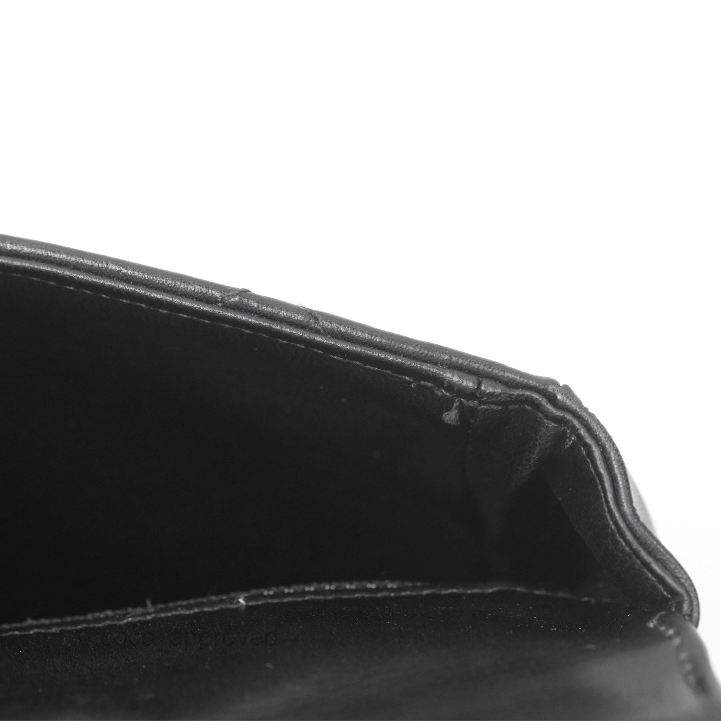 Chanel Vintage Belt Bag Quilted Black Lambskin 24K Gold Hardware