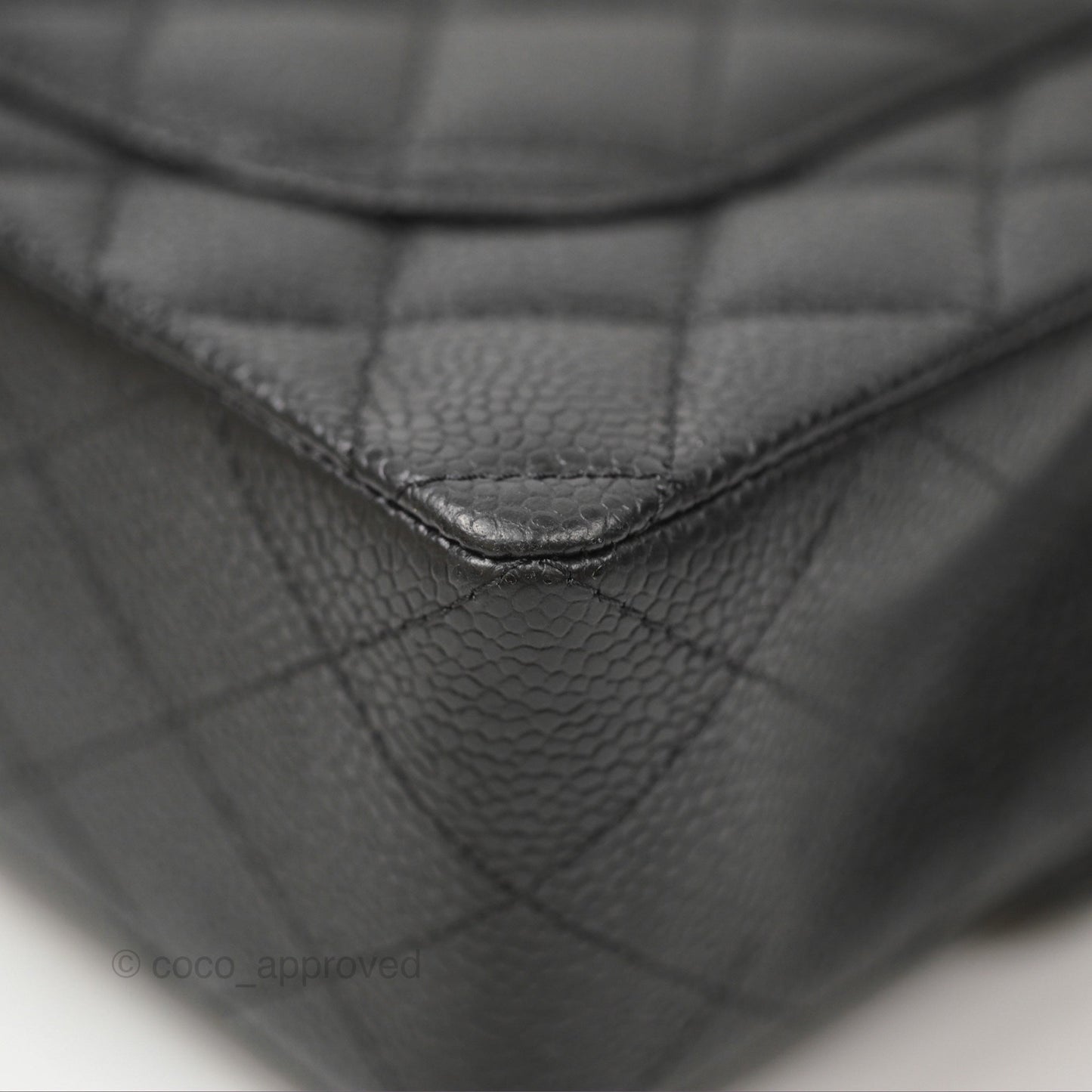 Chanel Classic Small S/M Flap Black Caviar Gold Hardware
