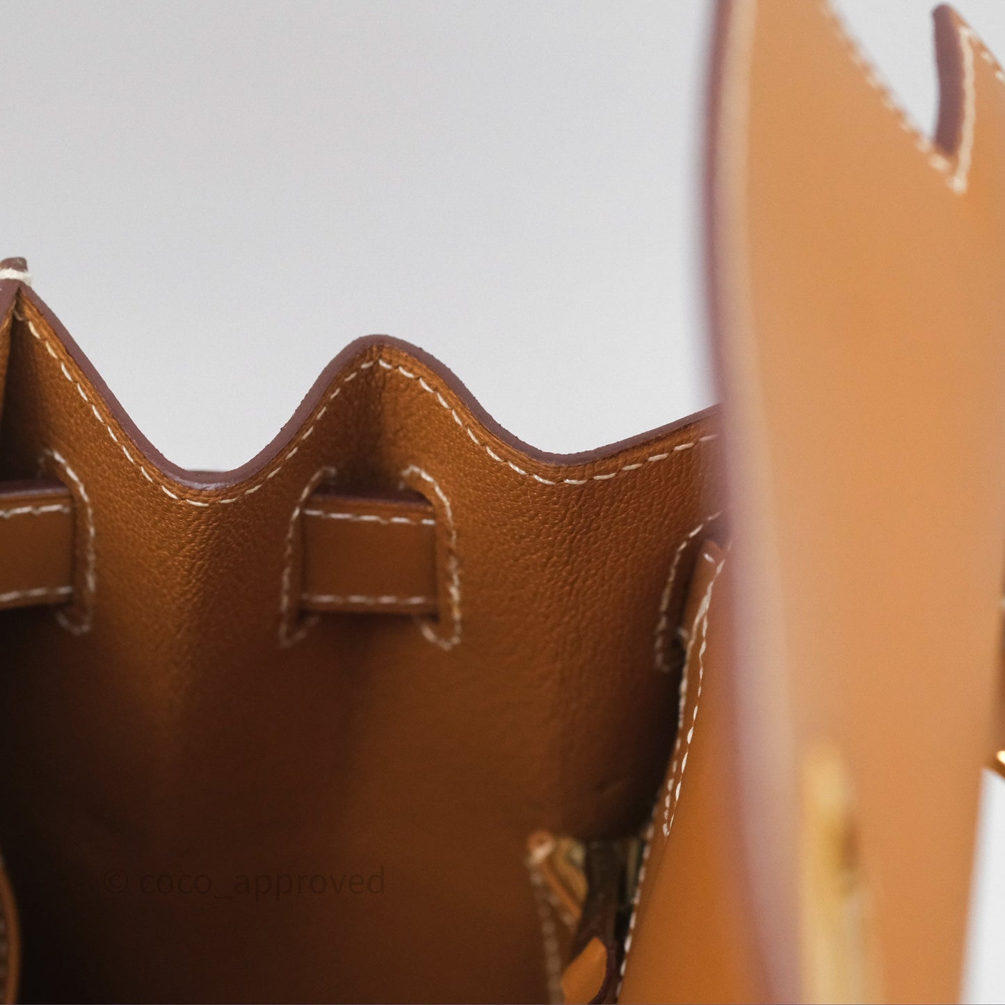 Hermès Kelly II 28 Sellier Gold 37 Chamonix Leather Gold Hardware