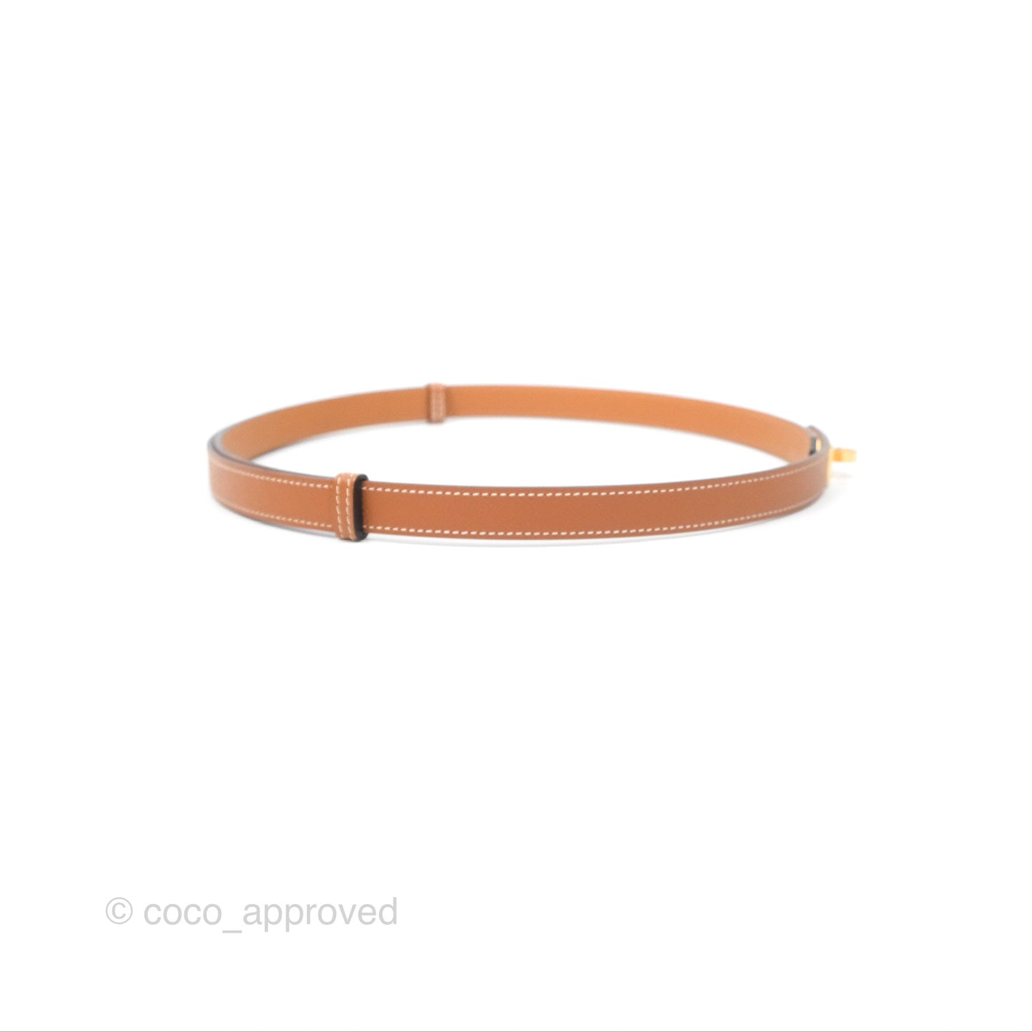 Hermès Kelly Buckle Belt Gold Epsom Gold Hardware