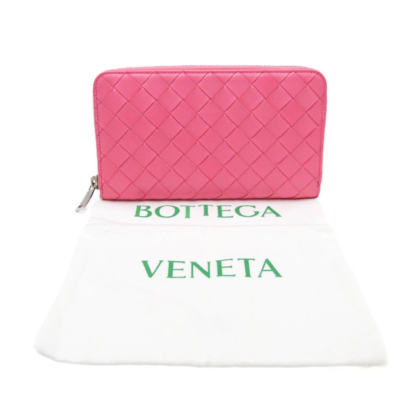 Luxury Bottega Veneta Zip Around Wallet  Leather Wallet  ()