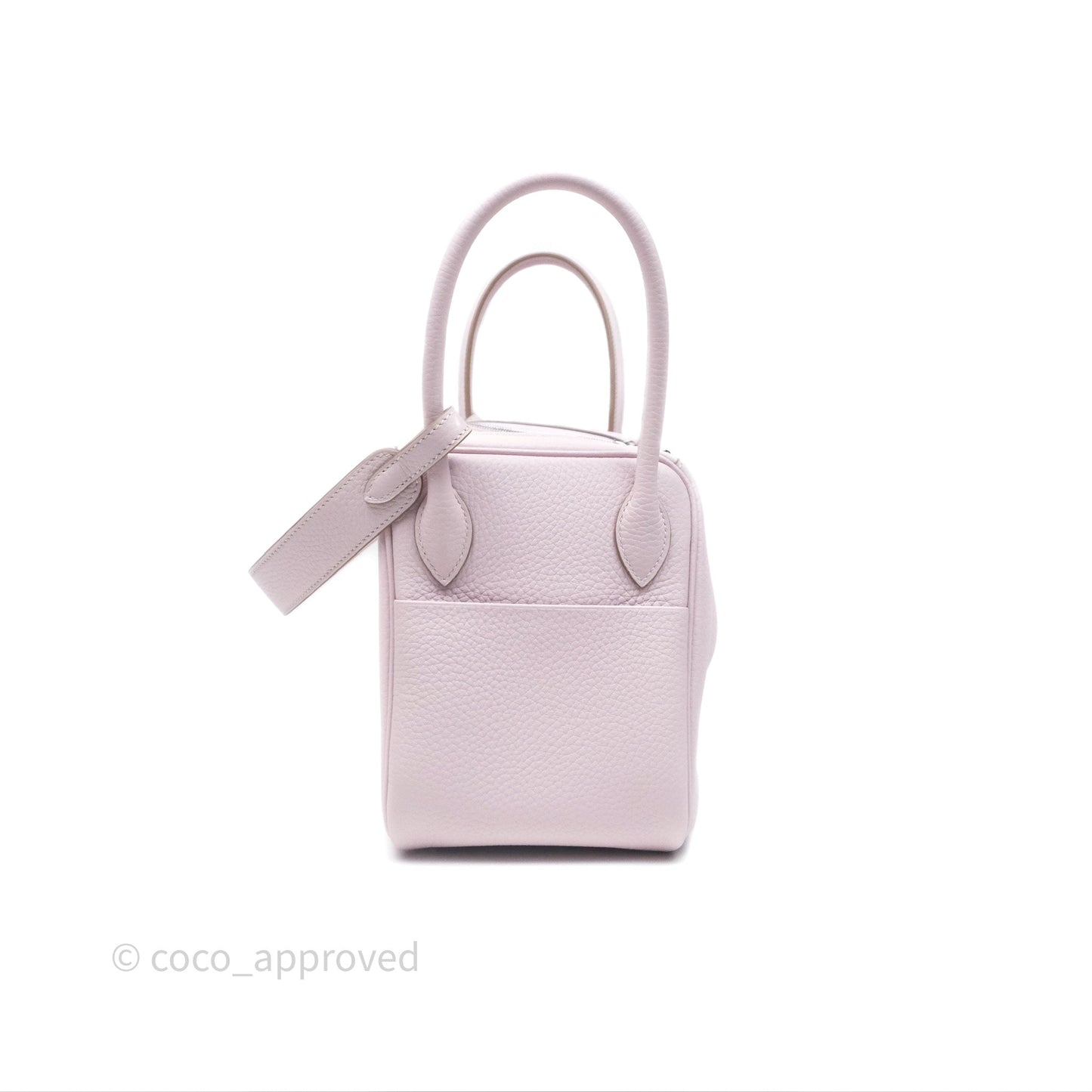 Hermès Lindy 26 Mauve Pale 09/Nata I2 Clemence Palladium Hardware