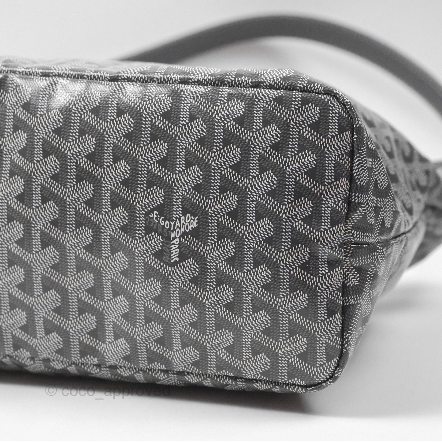 Goyard Bohème Hobo Bag Grey Goyardine Canvas