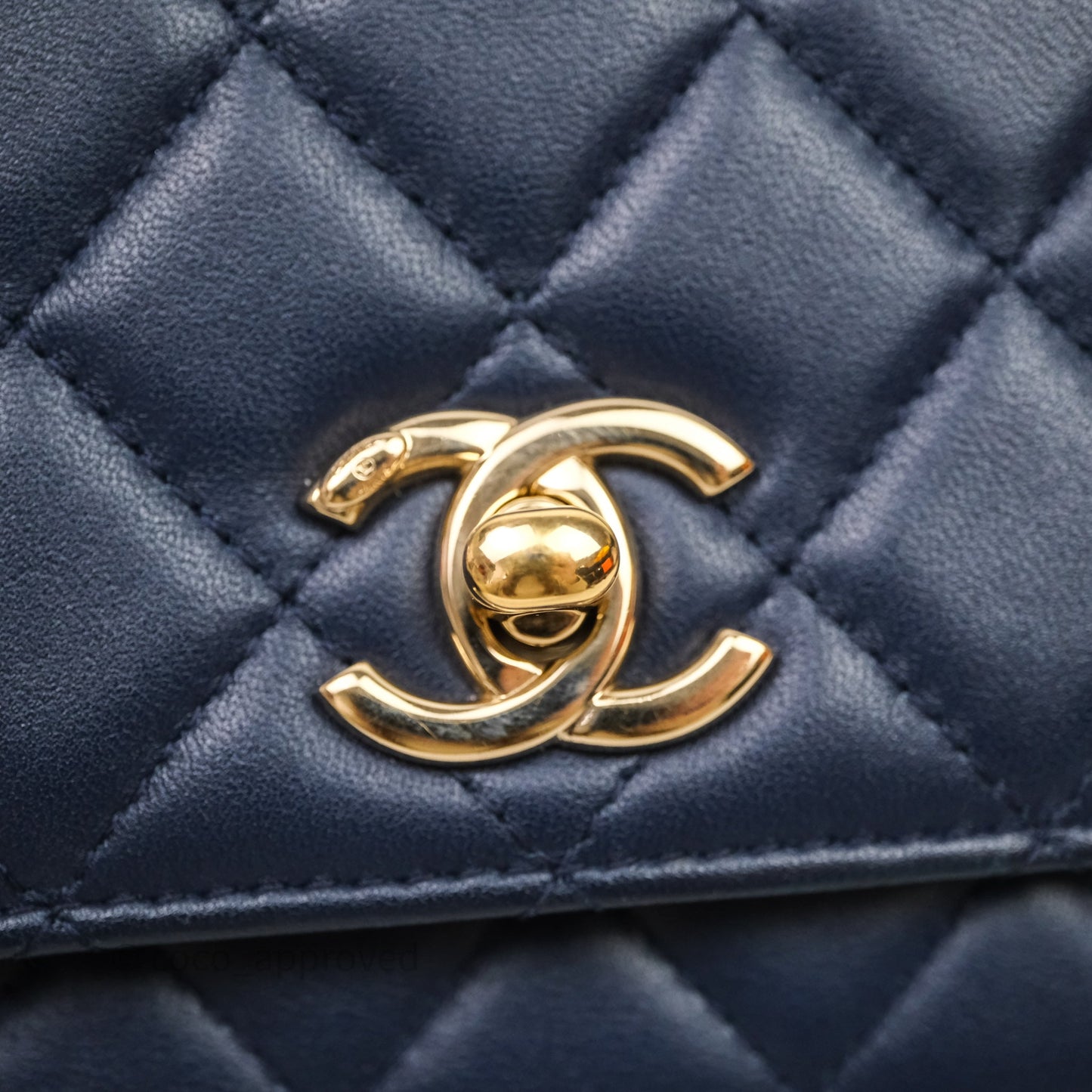 Chanel Trendy CC WOC Wallet On Chain Navy Lambskin Gold Hardware
