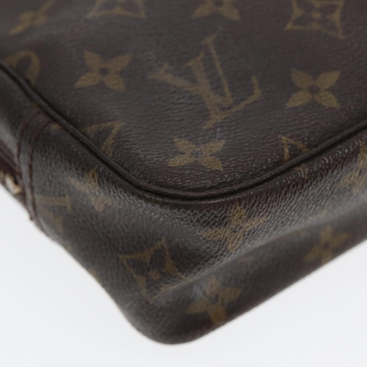 LOUIS VUITTON Monogram Trousse Toilette 23 Clutch Bag M47524 LV 80586