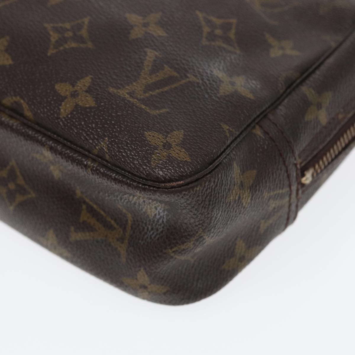 LOUIS VUITTON Monogram Trousse Toilette 23 Clutch Bag M47524 LV 80586