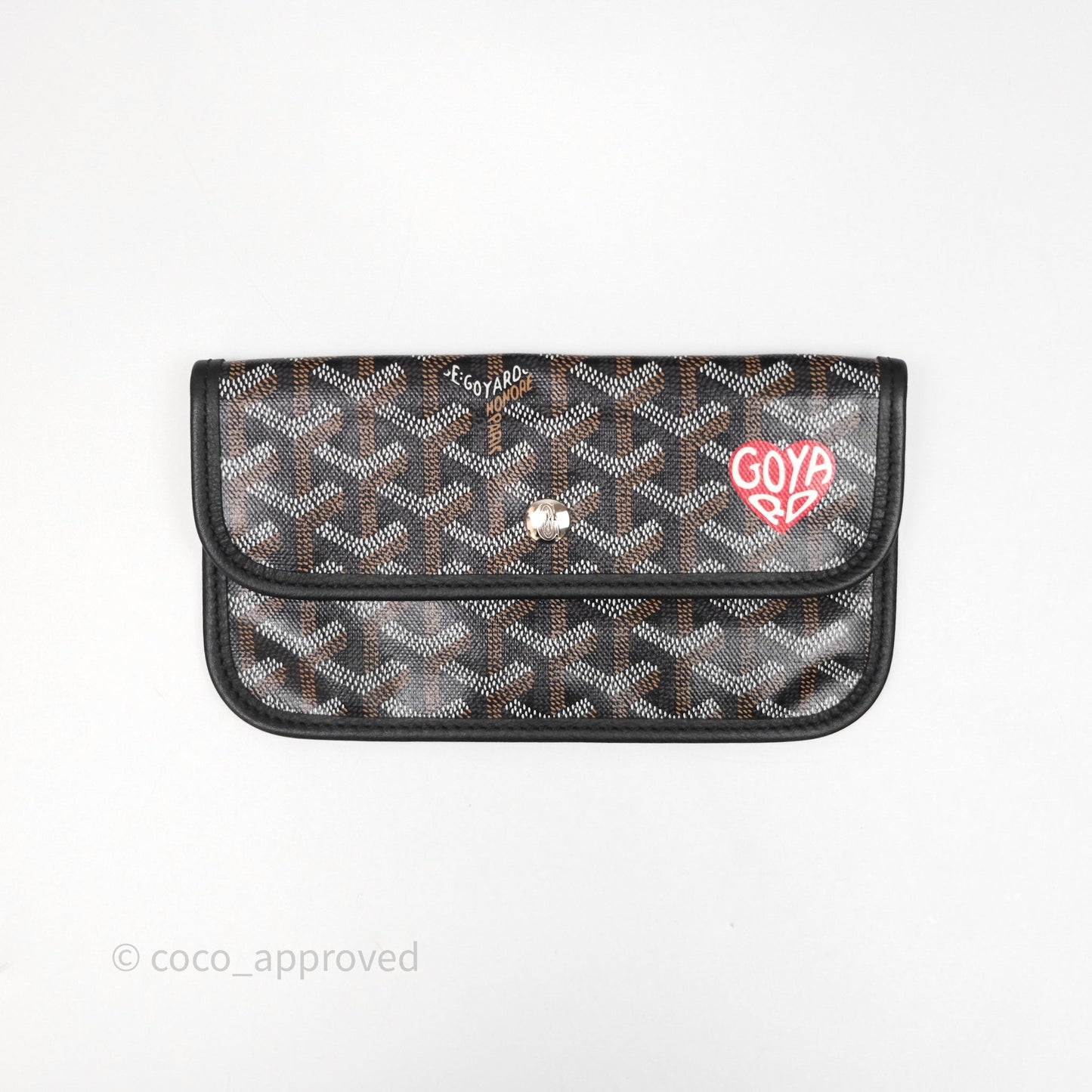 Goyard Bohème Hobo Bag Black Goyardine Canvas