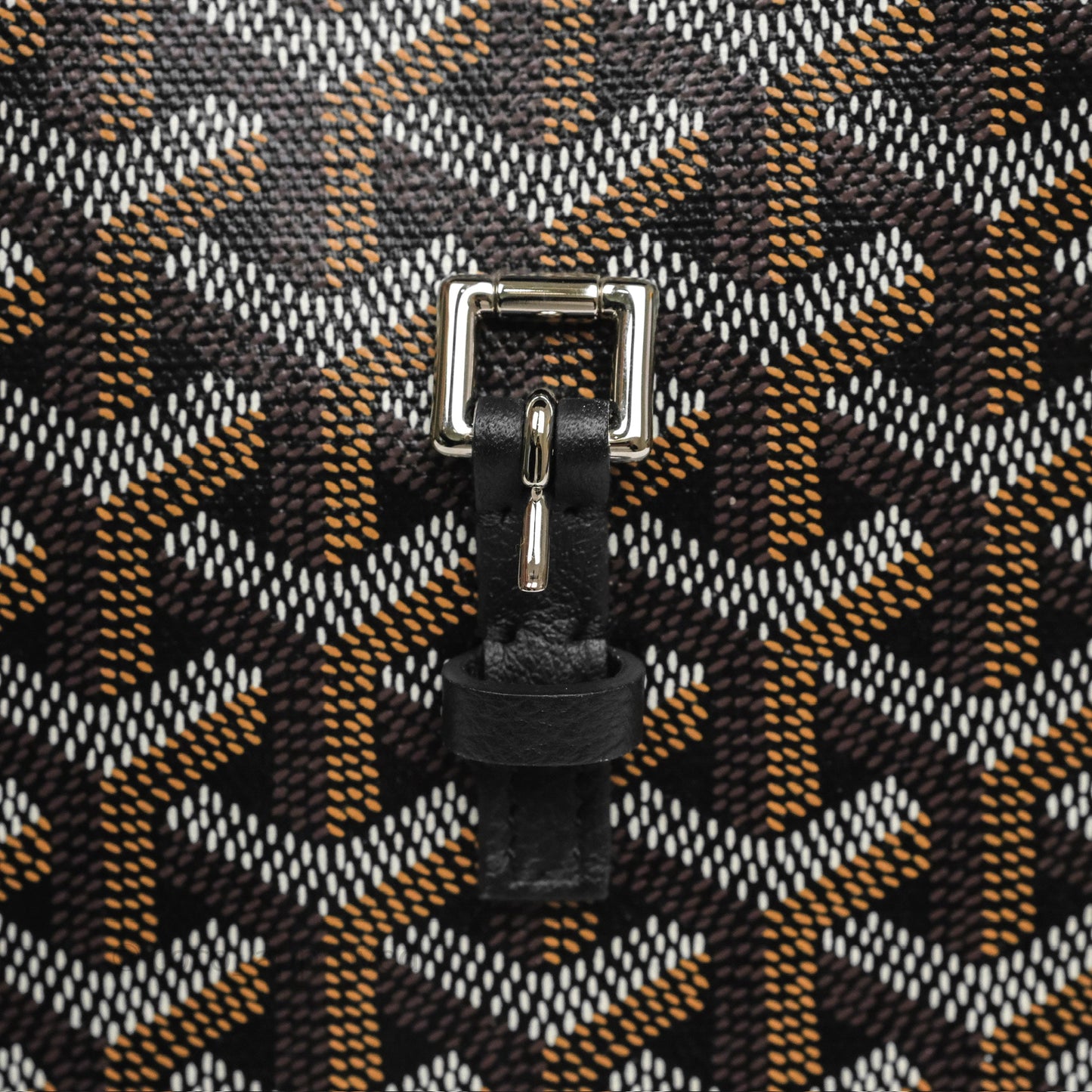 Goyard Mini Alpin Backpack Black Goyardine Calfskin