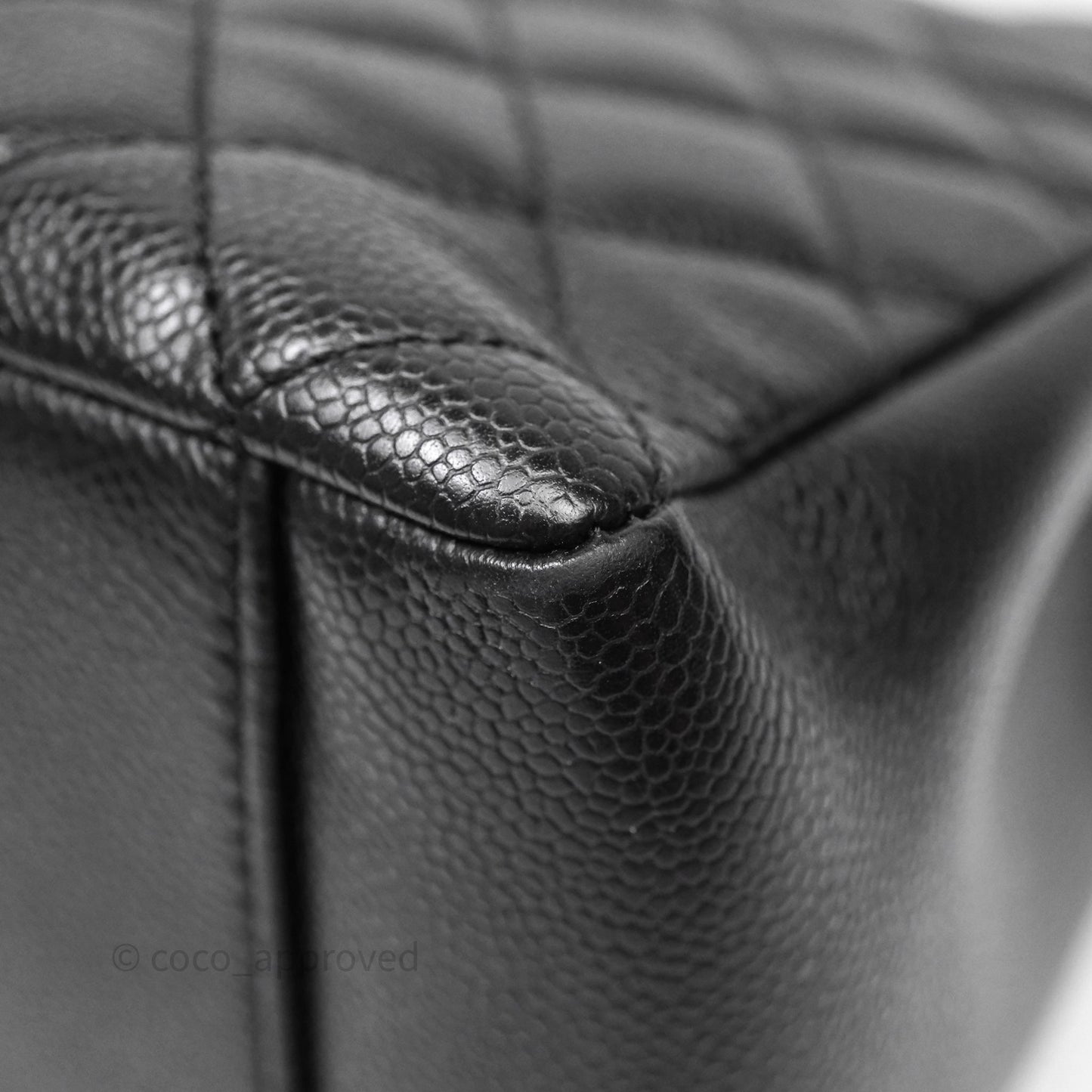 Chanel GST Black Caviar Gold Hardware