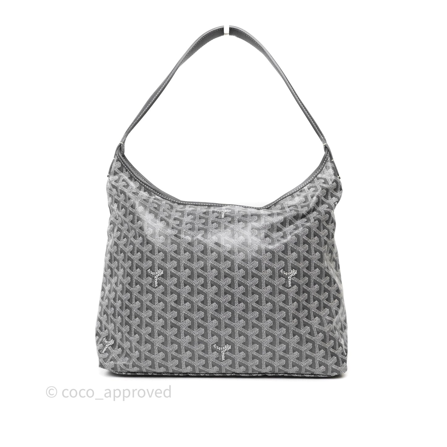 Goyard Bohème Hobo Bag Grey Goyardine Canvas