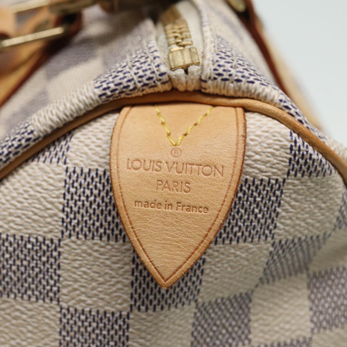 LOUIS VUITTON Damier Azur Speedy 25 Hand Bag N41534 LV 80701