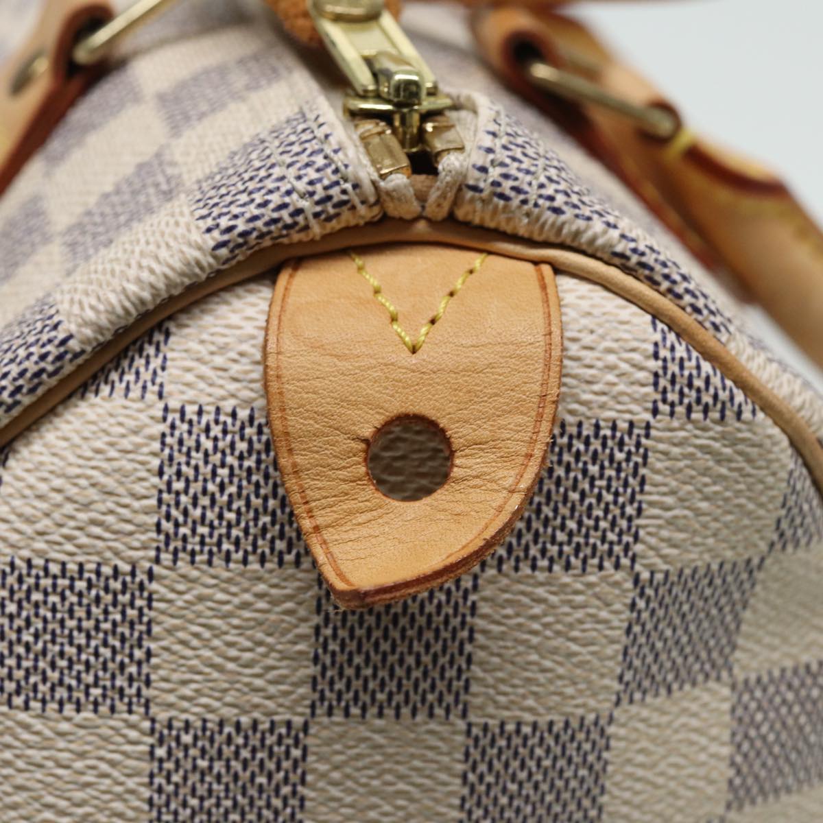 LOUIS VUITTON Damier Azur Speedy 25 Hand Bag N41534 LV 80701