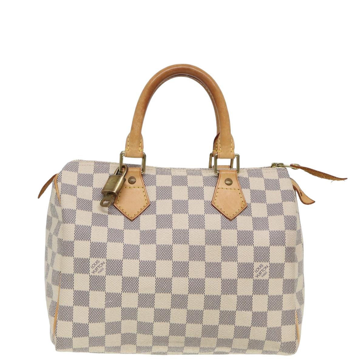 LOUIS VUITTON Damier Azur Speedy 25 Hand Bag N41534 LV 80701