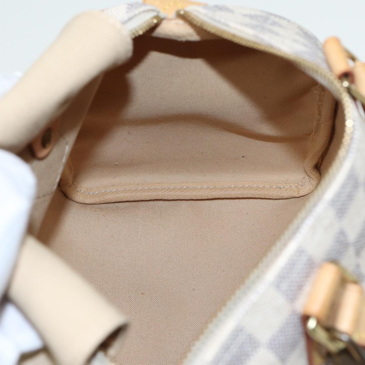 LOUIS VUITTON Damier Azur Speedy 25 Hand Bag N41534 LV 80701