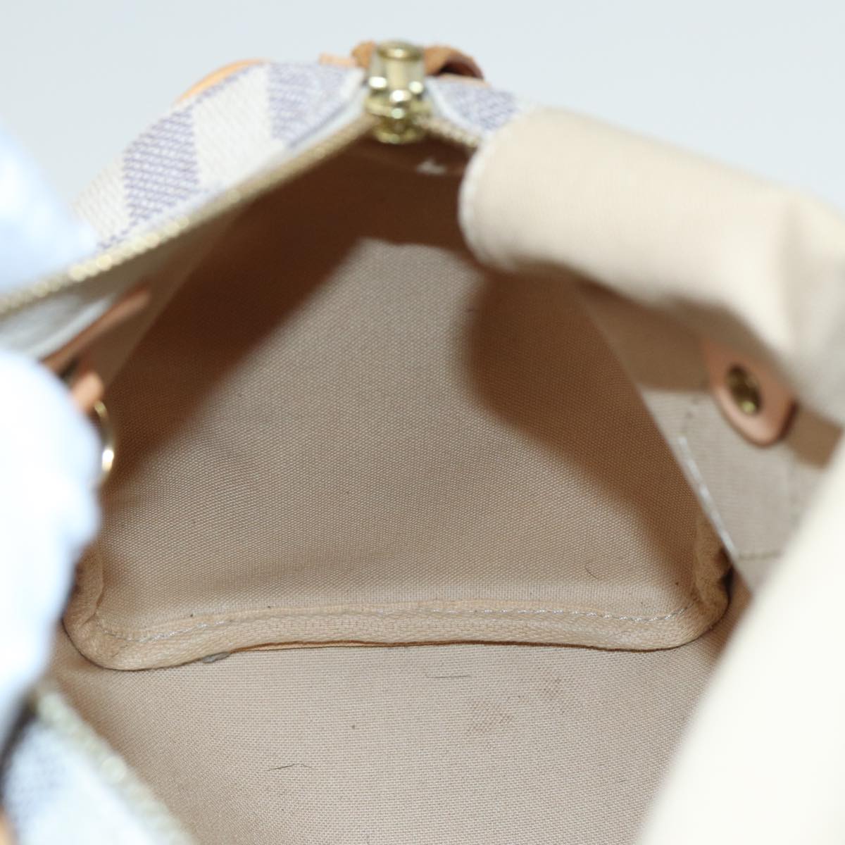 LOUIS VUITTON Damier Azur Speedy 25 Hand Bag N41534 LV 80701