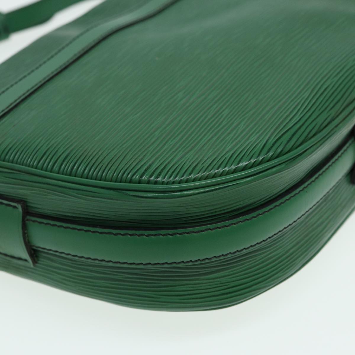 LOUIS VUITTON Epi Jeune Fille MM Shoulder Bag Green M52154 LV 80708