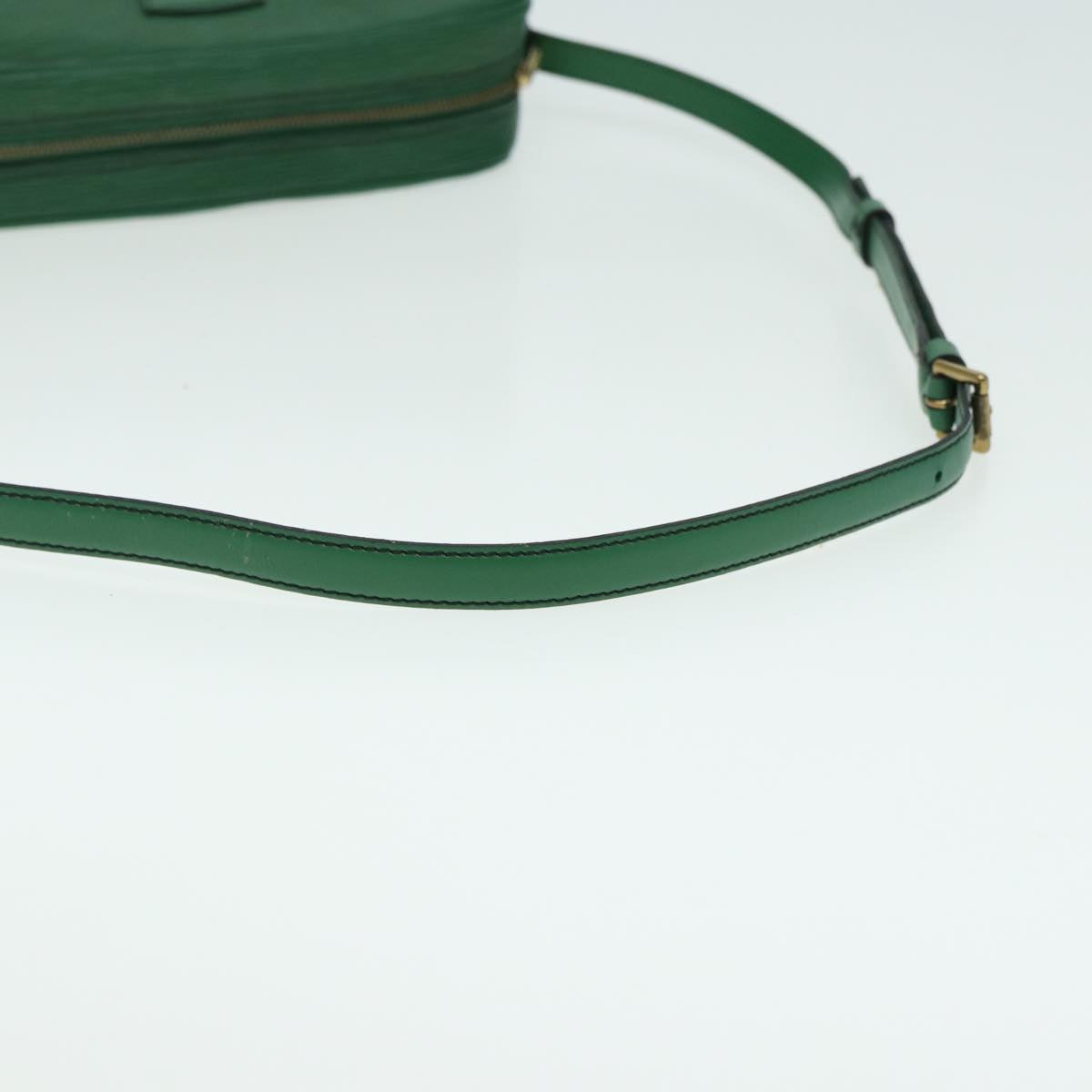 LOUIS VUITTON Epi Jeune Fille MM Shoulder Bag Green M52154 LV 80708