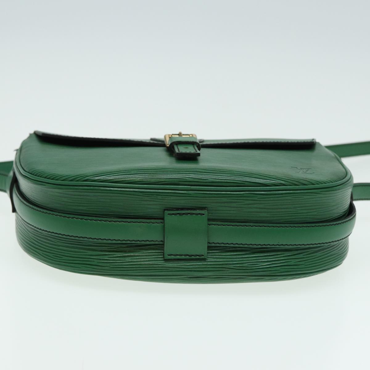 LOUIS VUITTON Epi Jeune Fille MM Shoulder Bag Green M52154 LV 80708
