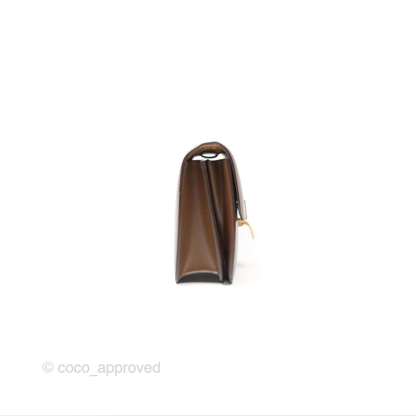 Celine Teen Classic Box Flap Caramel Box Calfskin