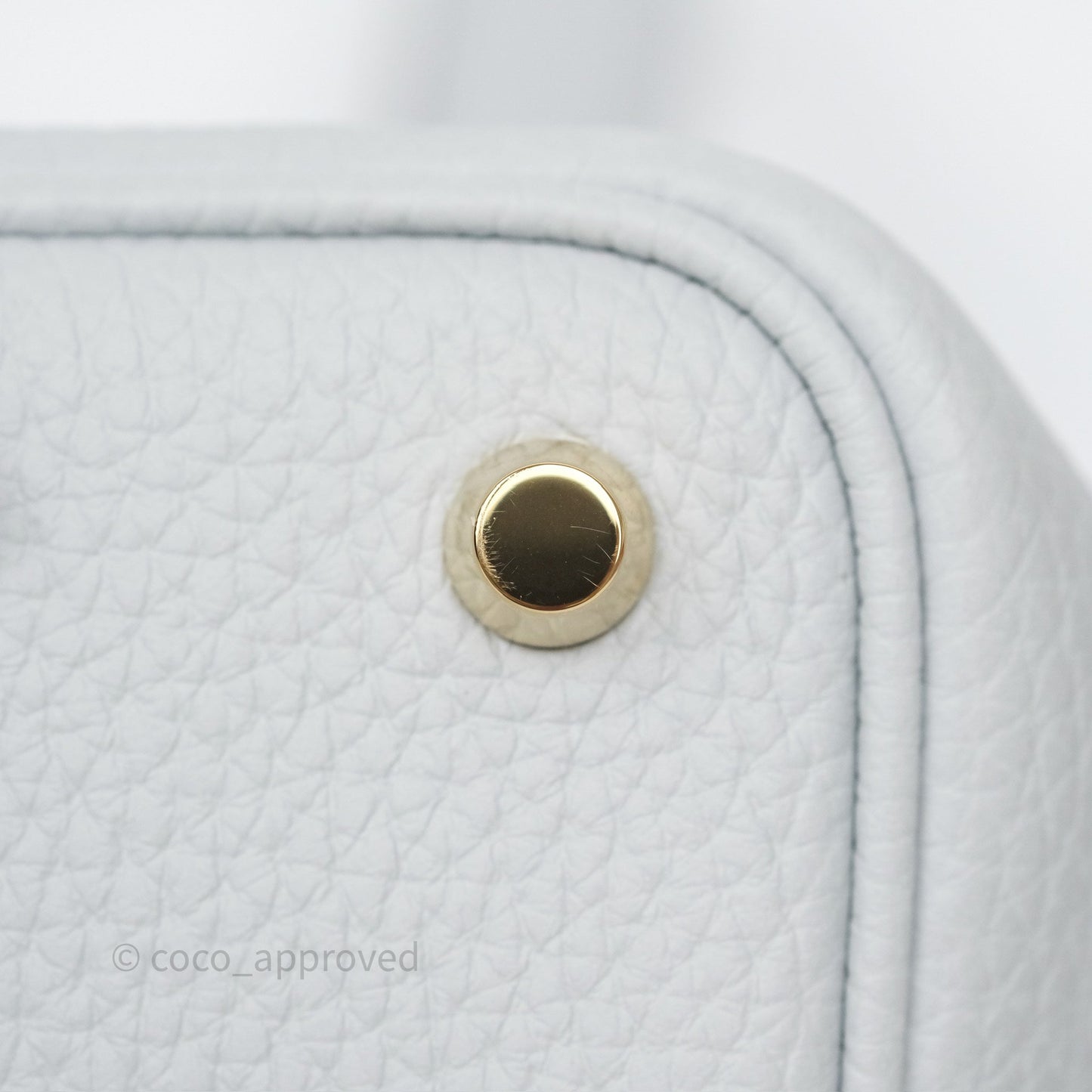 Hermès Picotin Lock 18 Bleu Pale 08 Clemence Gold Hardware
