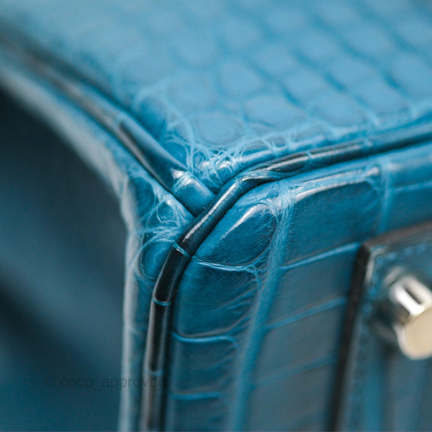 Hermès Birkin 30 Retourne Colvert Matte Niloticus Crocodile Palladium Hardware