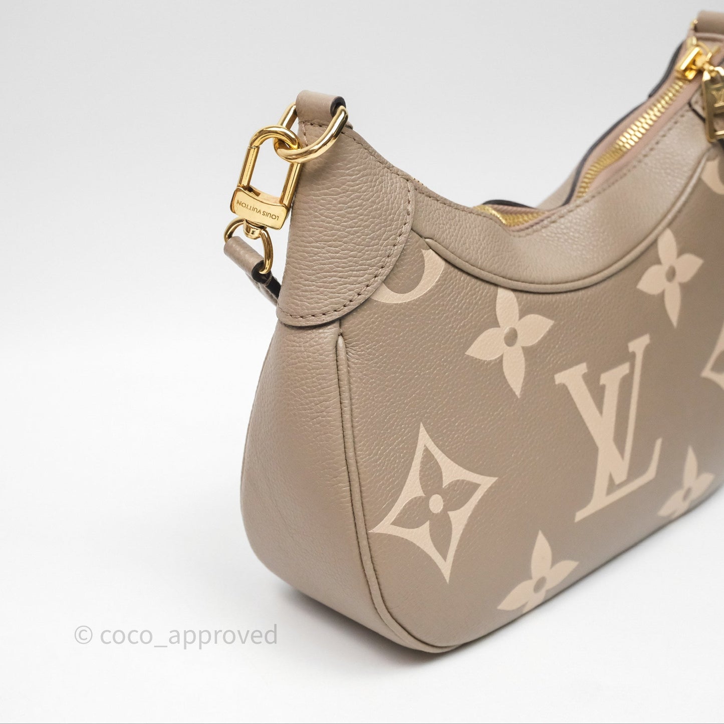 Louis Vuitton Bagatelle Bag Monogram Empreinte Beige