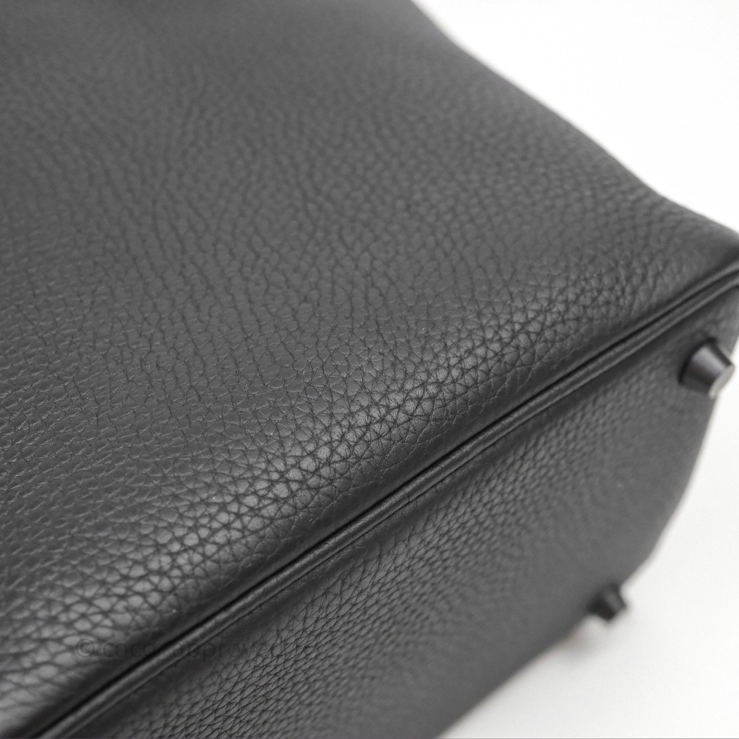 Hermès Picotin 18 Black Noir Clemence So Black Hardware