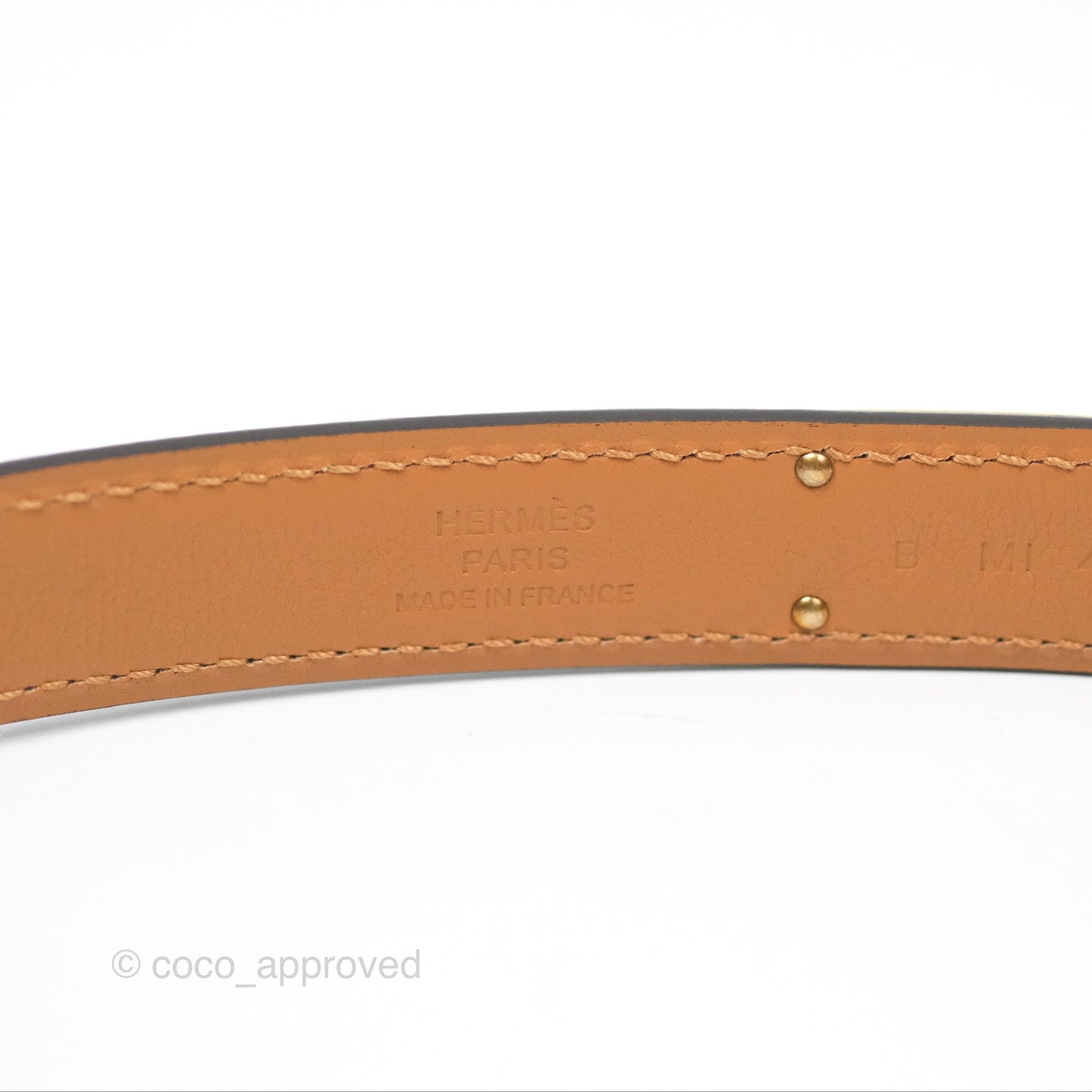 Hermès Epsom Kelly Buckle Belt Etoupe Gold Hardware