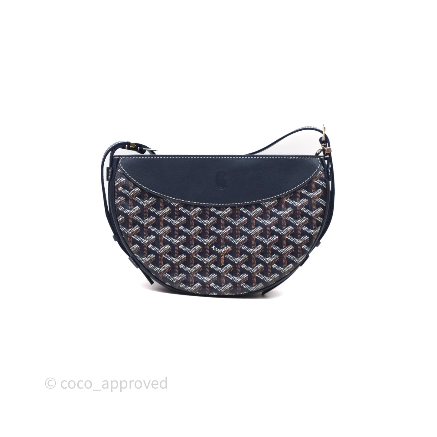 Goyard Hirondelle Bag Navy Blue
