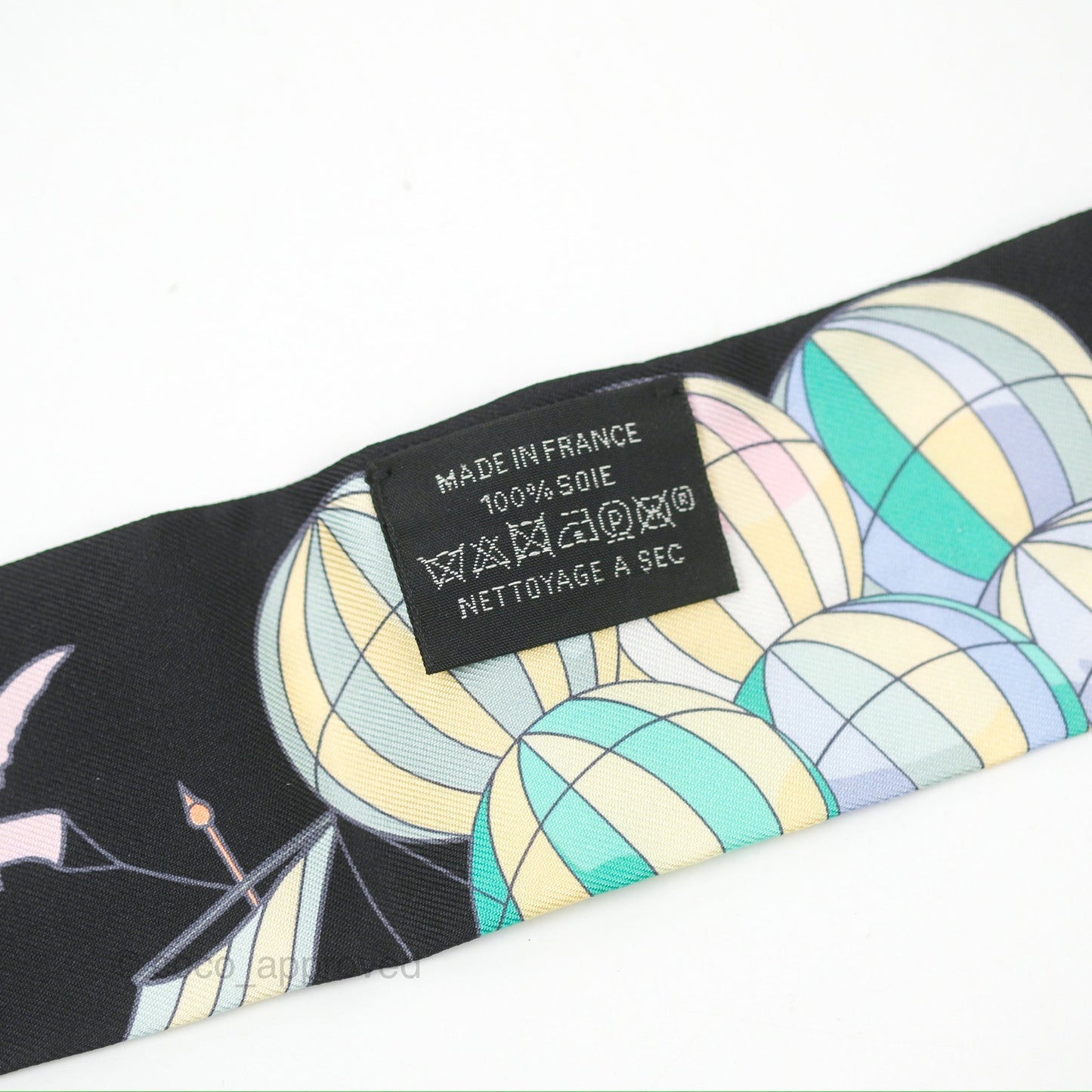 Hermes Les Folies du Ciel Silk Twilly