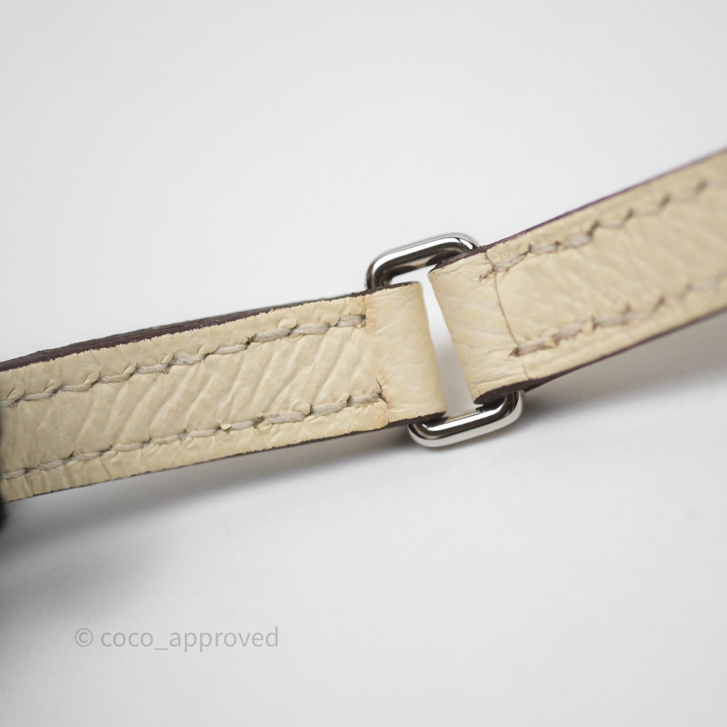 Hermès Kelly To Go Wallet Nata I2/ Sesame 2S Epsom Palladium Hardware