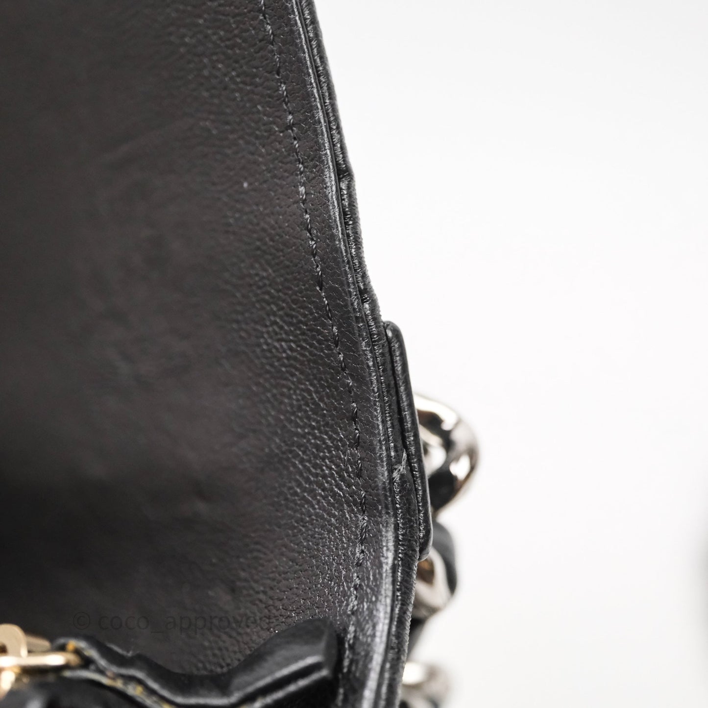 Chanel 19 Wallet on Chain WOC Black Mixed Hardware
