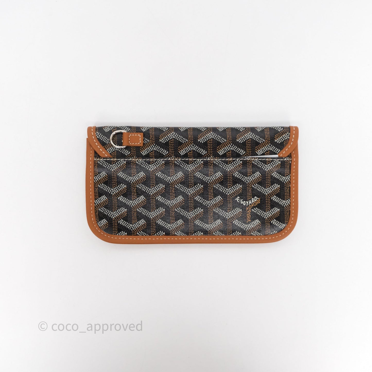 Goyard St Louis Tote GM Tan Black