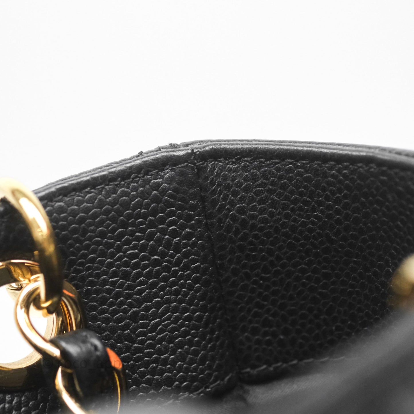 Chanel Vertical GST Black Caviar Gold Hardware