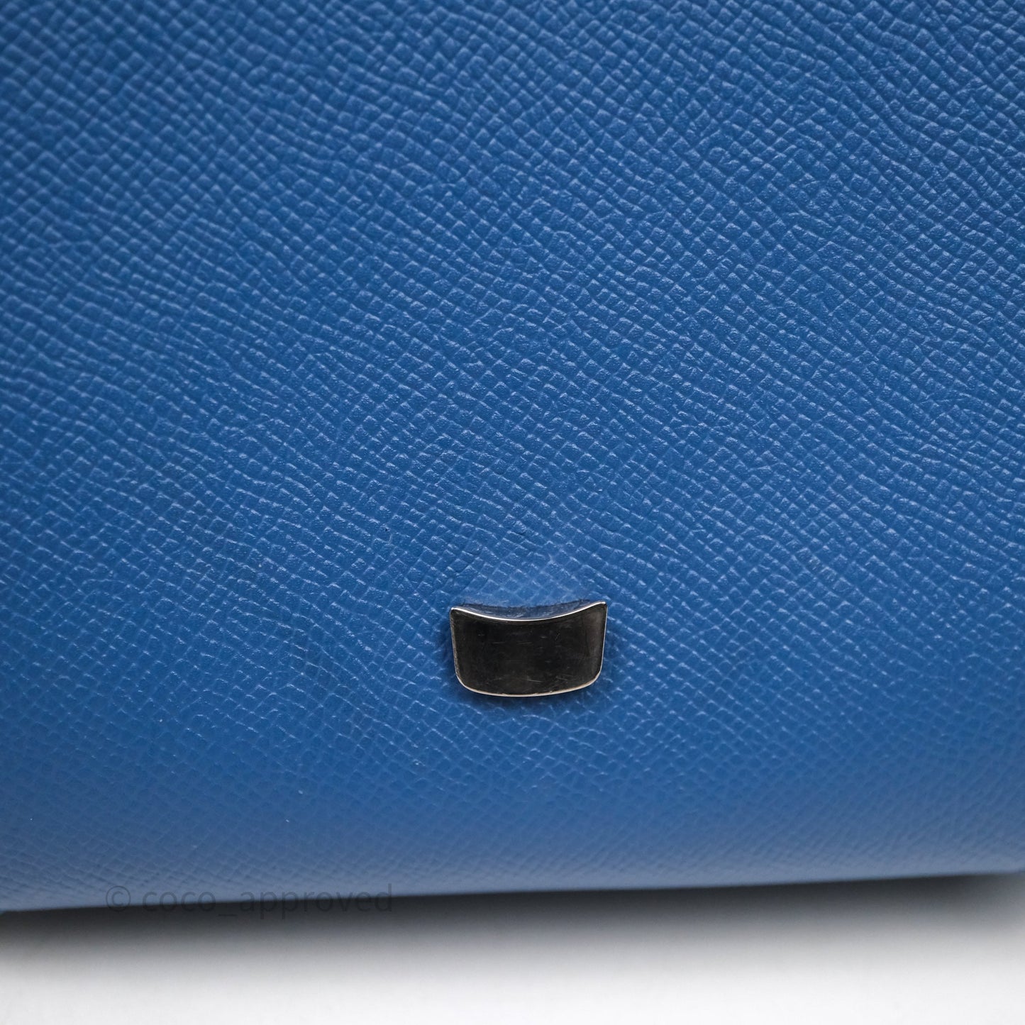 Hermès Cherche-Midi R2 Bleu Agate Epsom Palladium Hardware