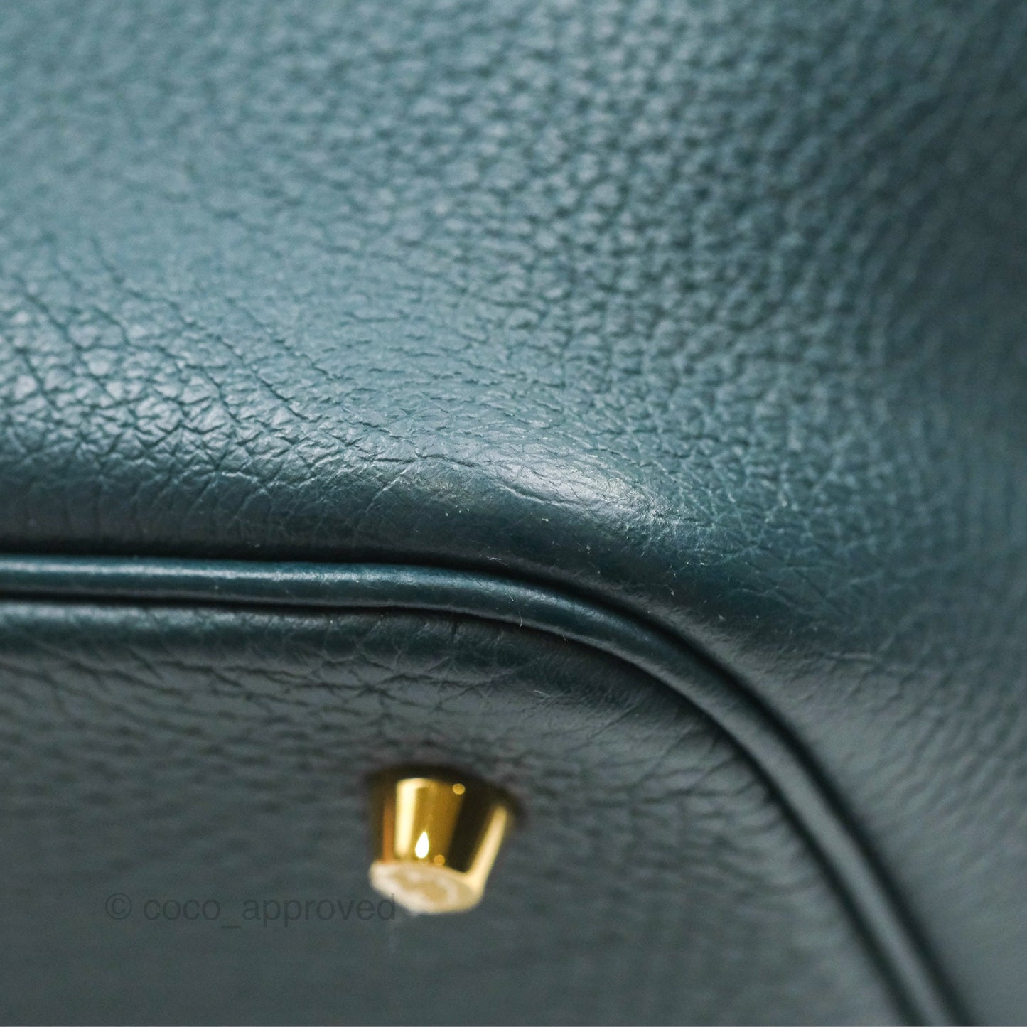 Hermès Picotin 22 Vert Cypress 6O Clemence Gold Hardware