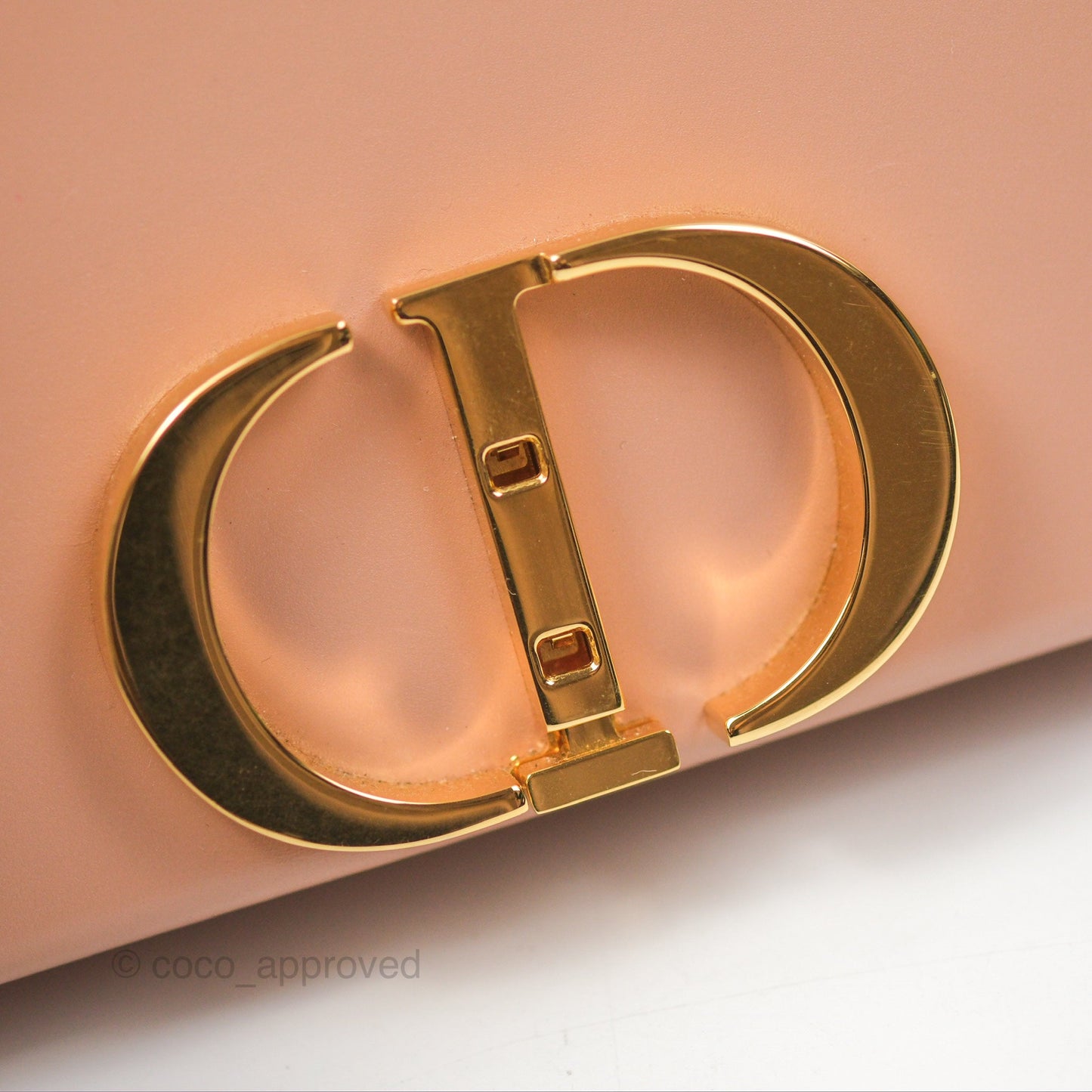 Christian Dior 30 Montaigne Rose Des Vents Calfskin Box Bag