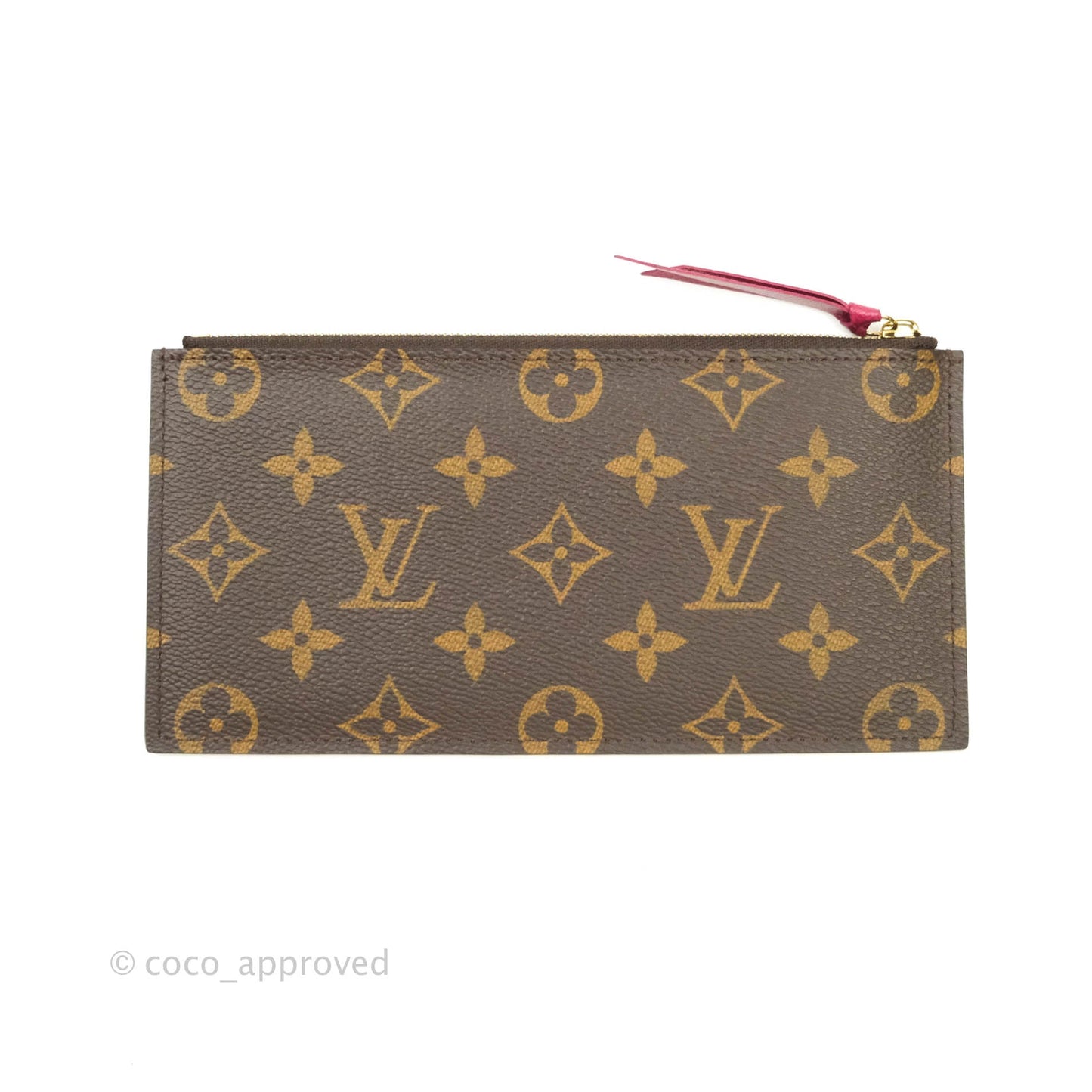 Louis Vuitton Monogram Canvas Pochette Félicie Bag Fuchsia Pink