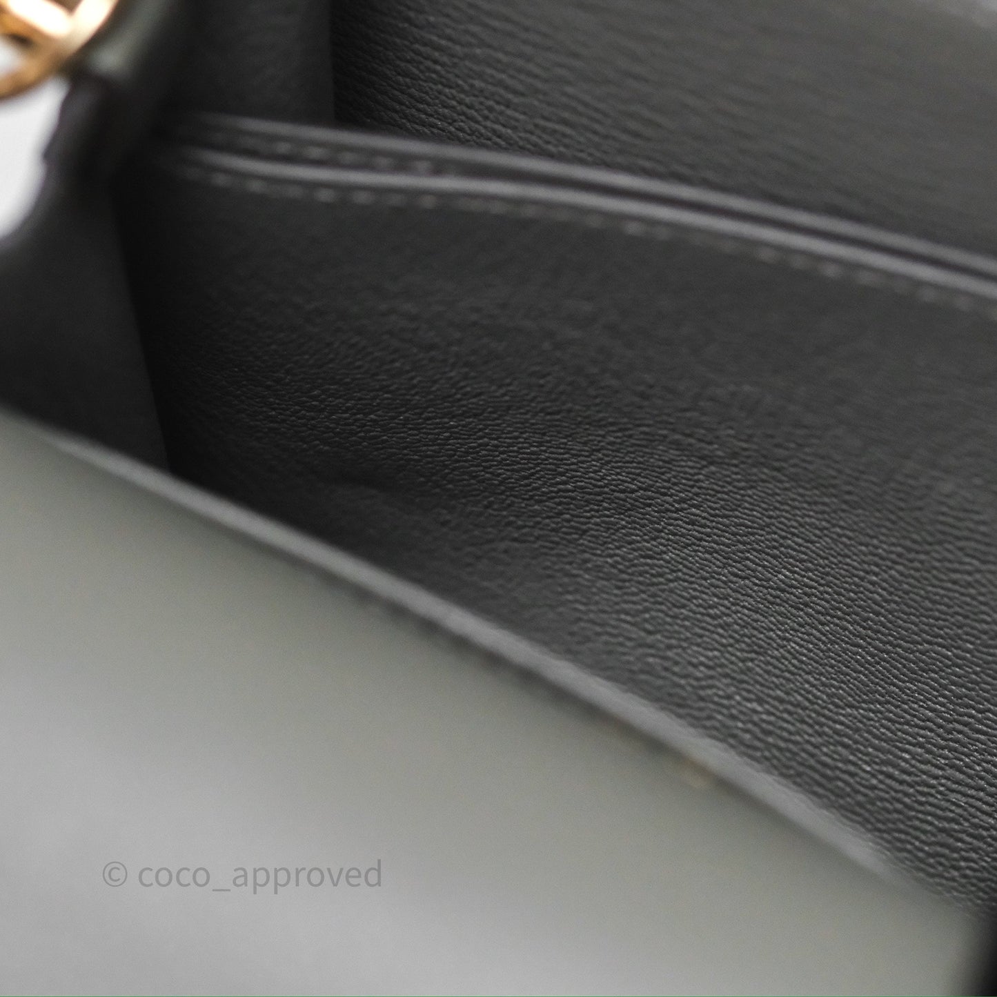 Hermès Roulis Mini 18 Gris Meyer 0L Evercolor Permabrass Hardware