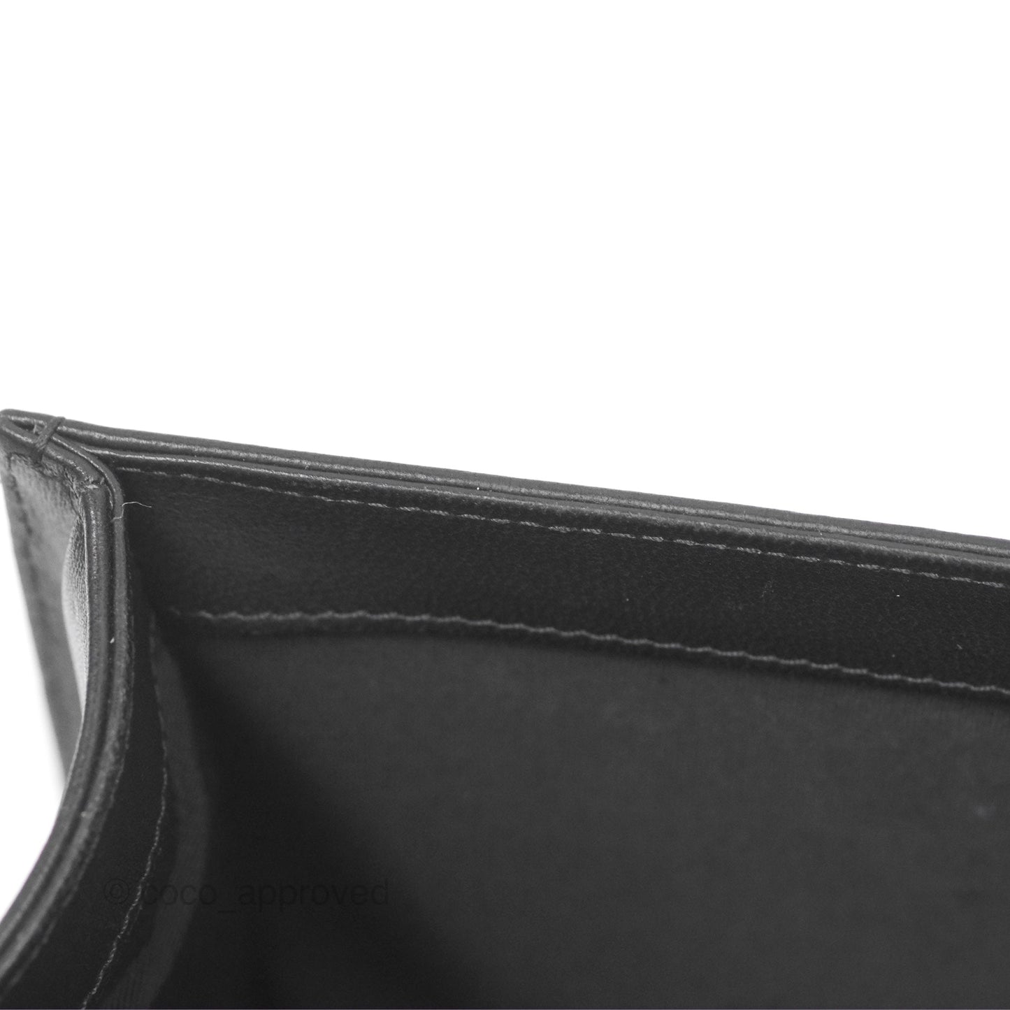 Chanel Quilted Medium Boy Black Lambskin Ruthenium Hardware