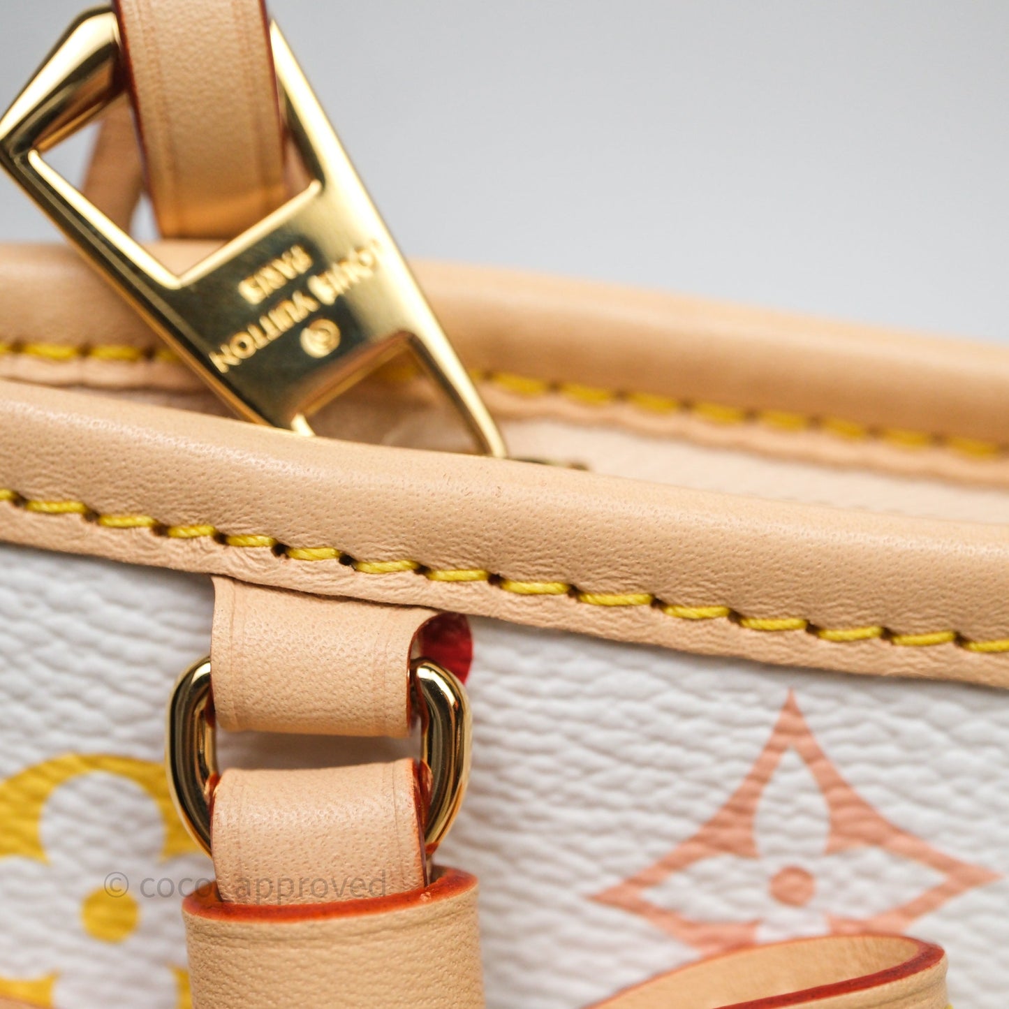 Louis Vuitton x Murakami Carryall East West White Monogram Multicolor