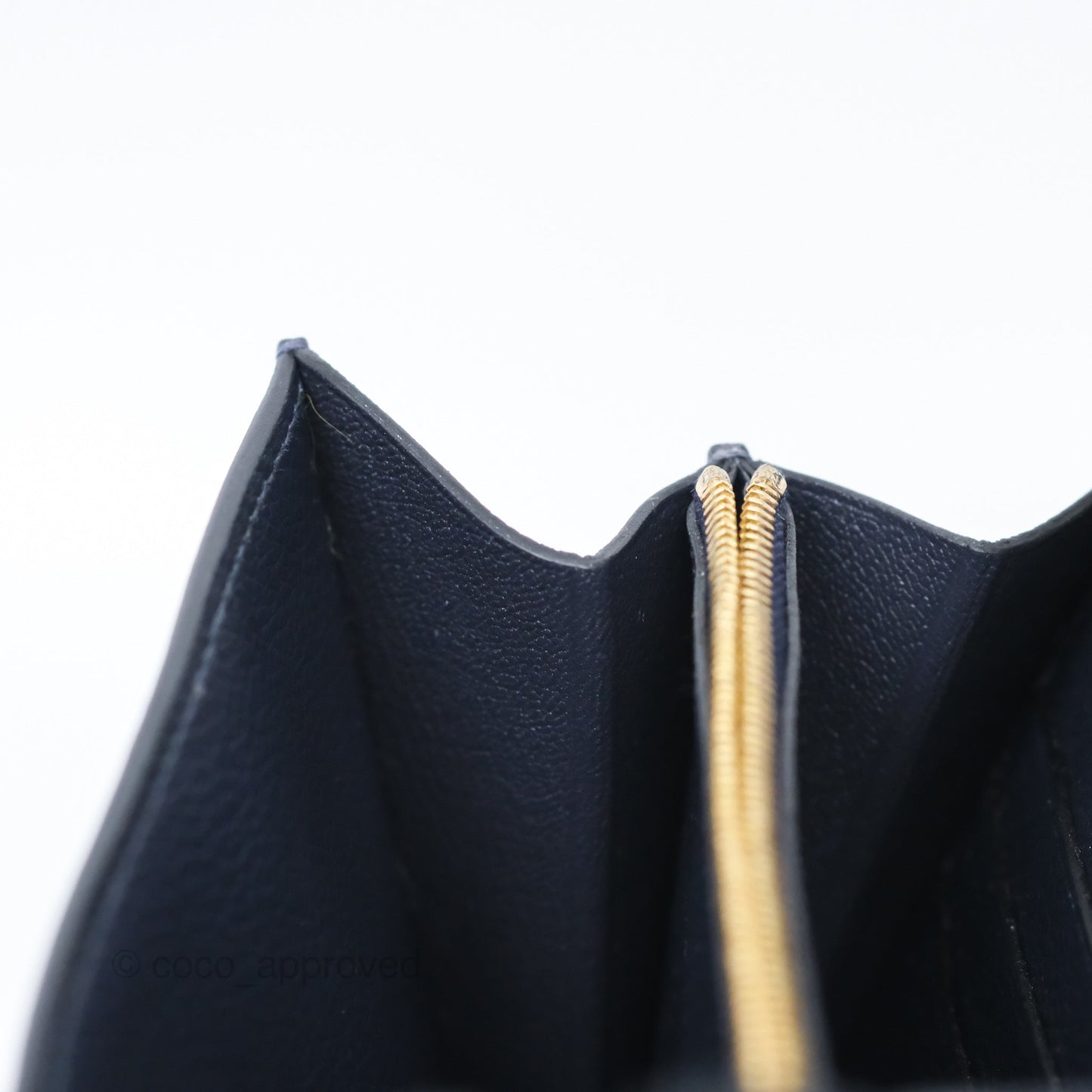 Hermès Constance Long To Go Wallet Blue Nuit 2Z Evercolor Gold Hardware