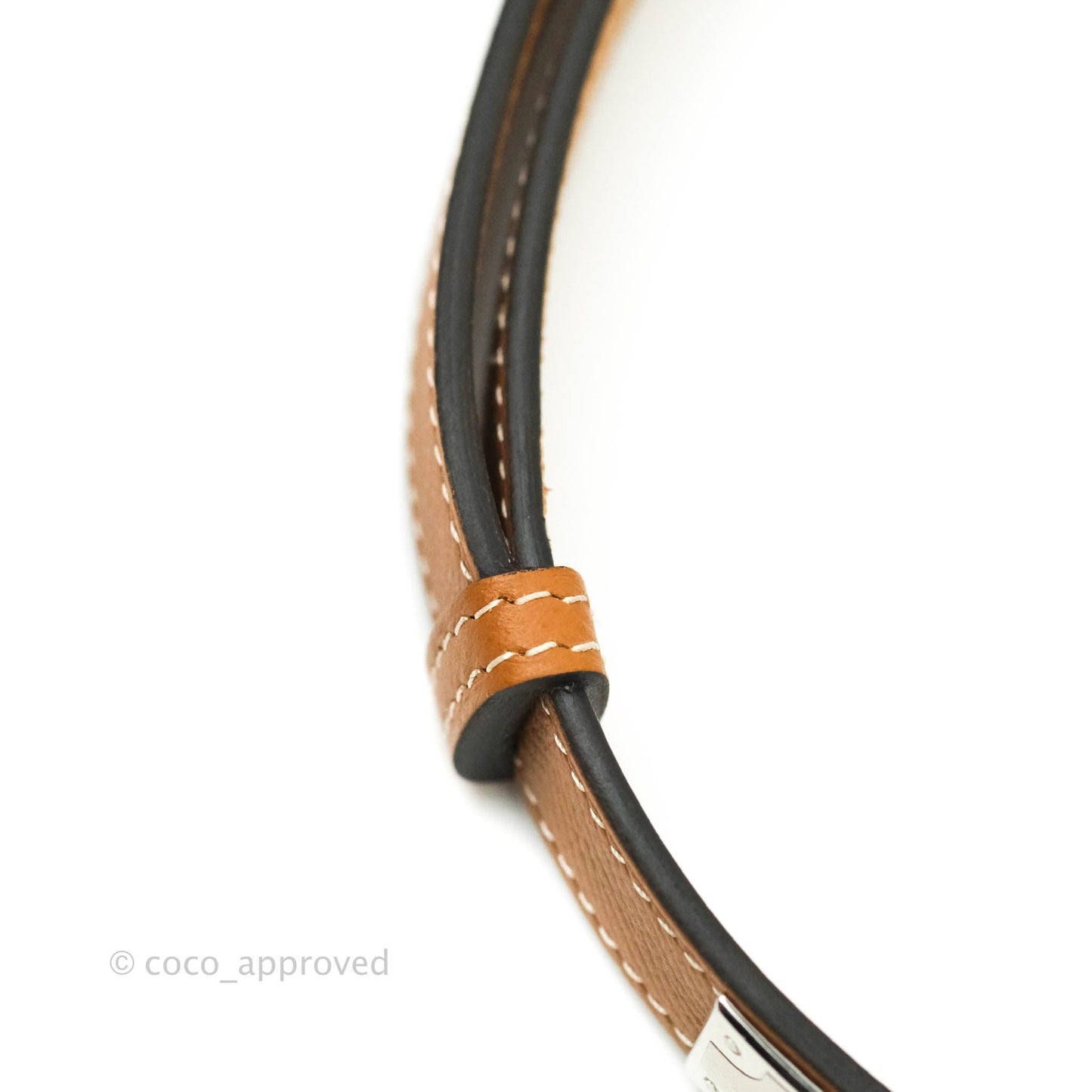 Hermès Epsom Kelly Buckle Belt Palladium Hardware